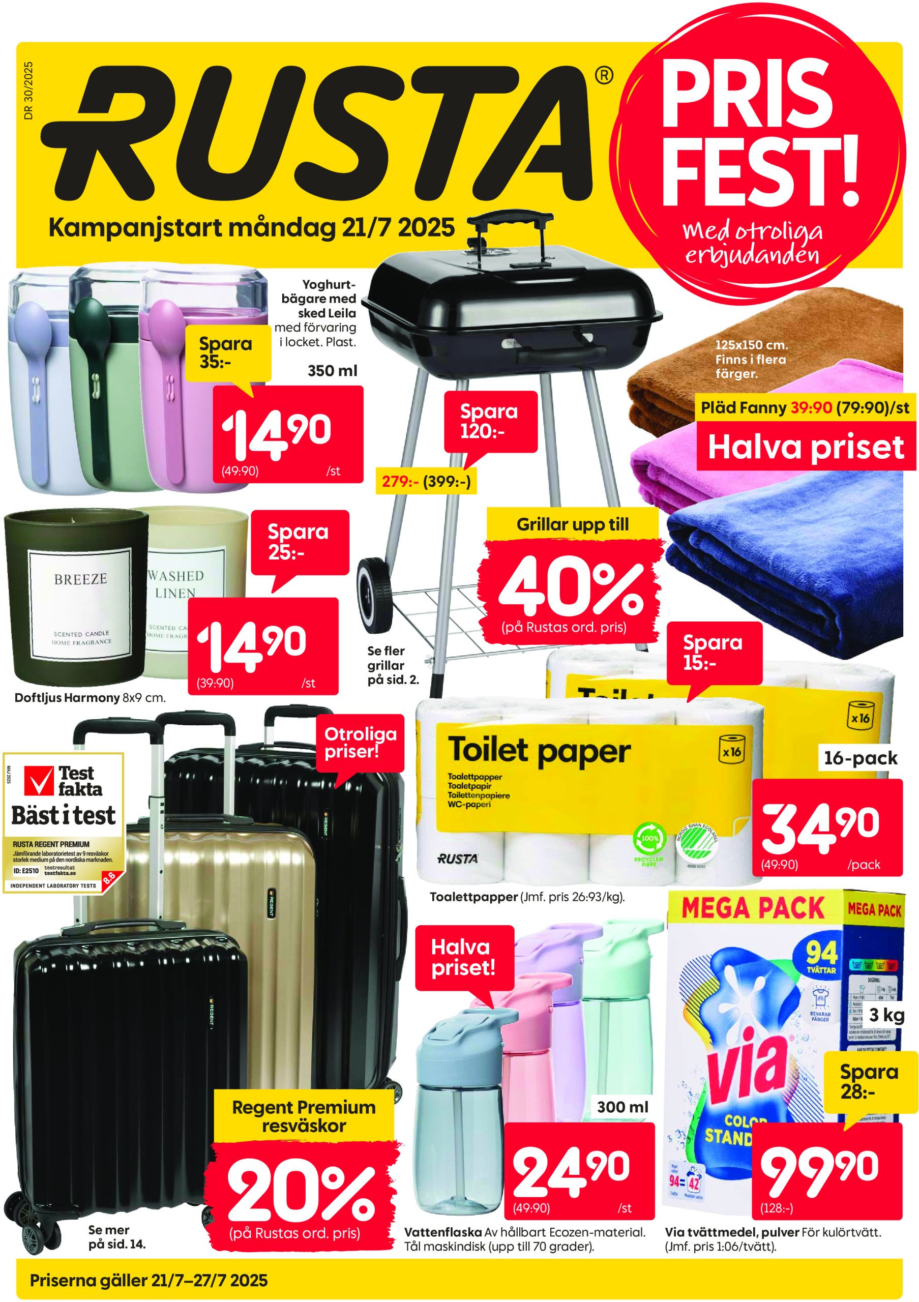 rusta - Rusta-reklambladet giltigt från 21/07 - 27/07