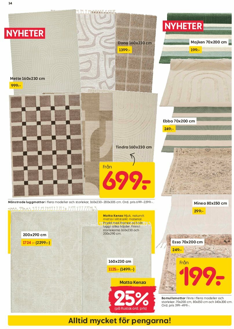 rusta - Rusta-reklambladet giltigt från 04/08 - 10/08 - page: 14