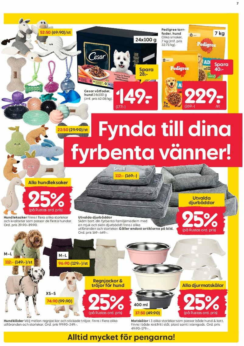 rusta - Rusta-reklambladet giltigt från 04/08 - 10/08 - page: 7