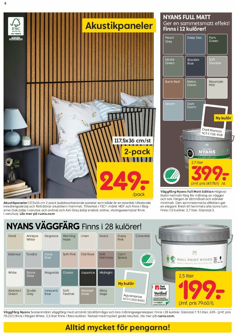 rusta - Rusta-reklambladet giltigt från 04/08 - 10/08 - page: 8