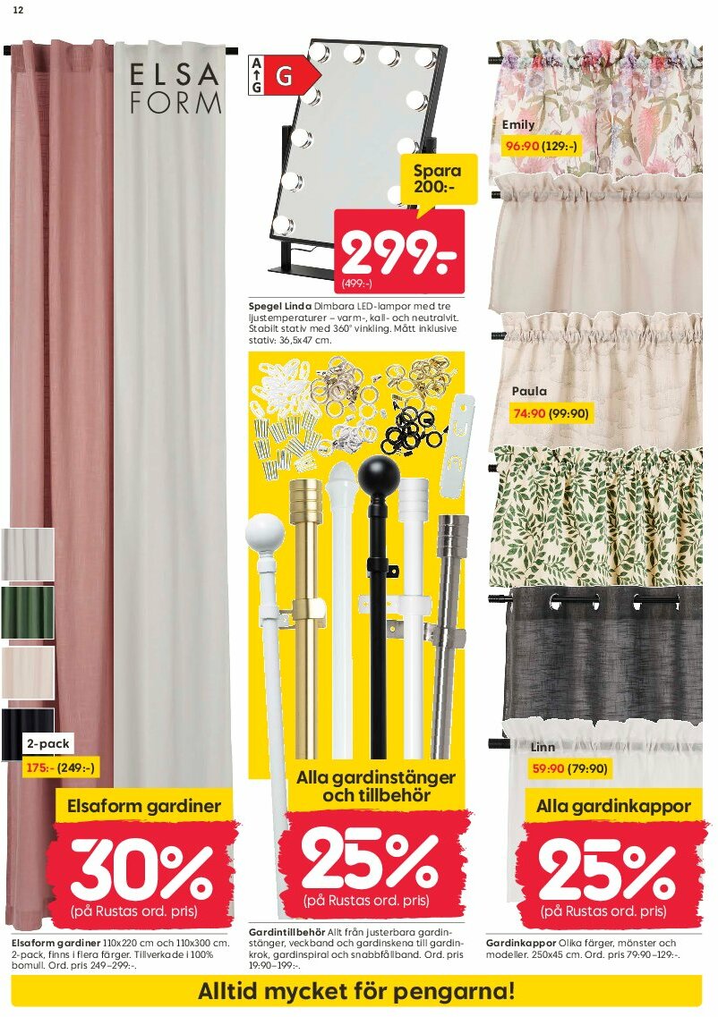 rusta - Rusta-reklambladet giltigt från 04/08 - 10/08 - page: 12