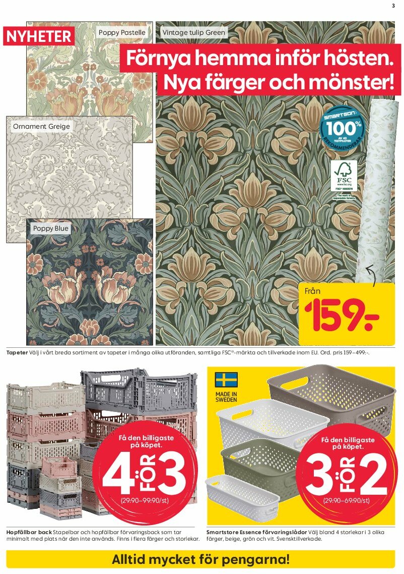rusta - Rusta-reklambladet giltigt från 11/08 - 17/08 - page: 3