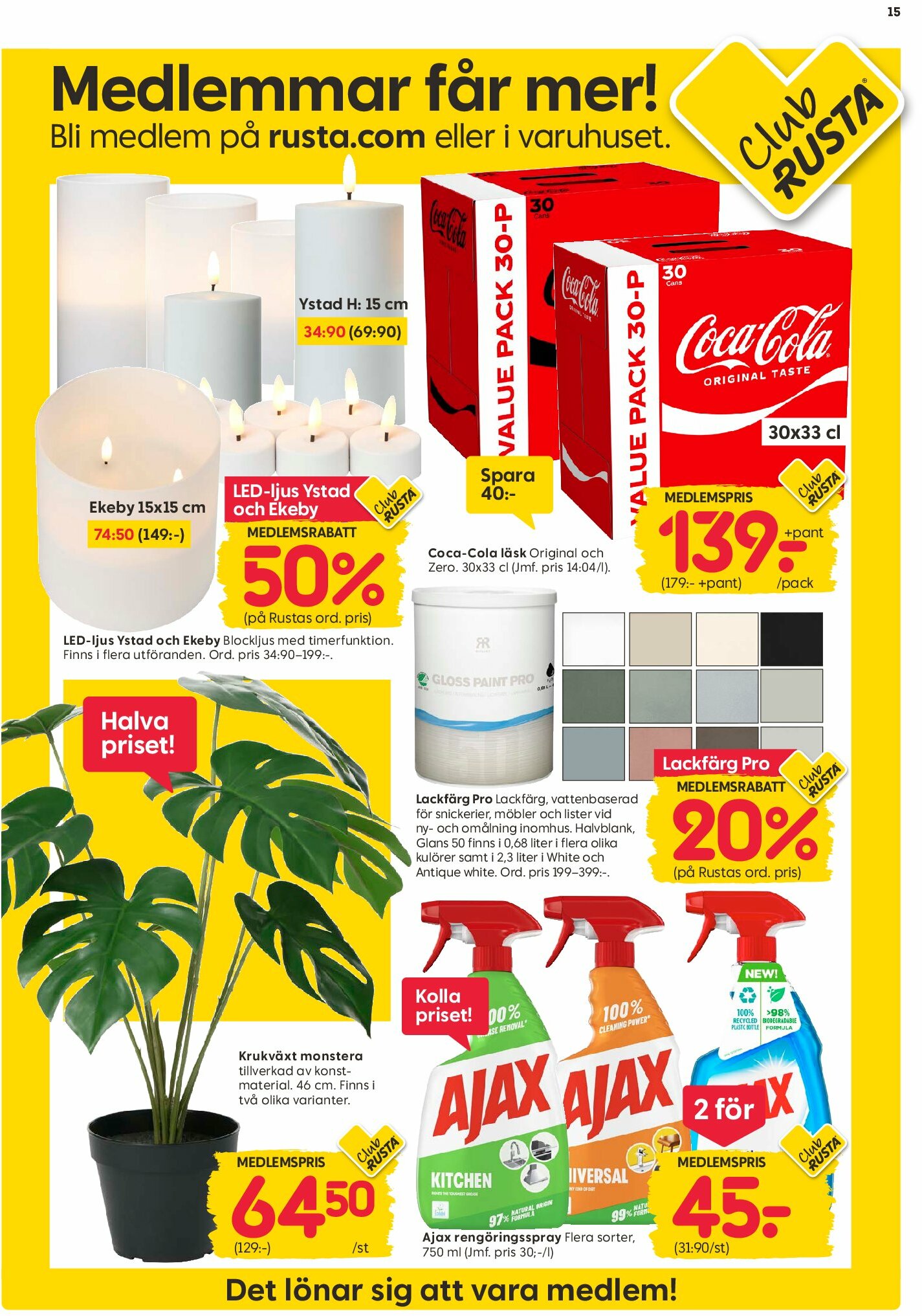 rusta - Rusta-reklambladet giltigt från 18/08 - 24/08 - page: 15