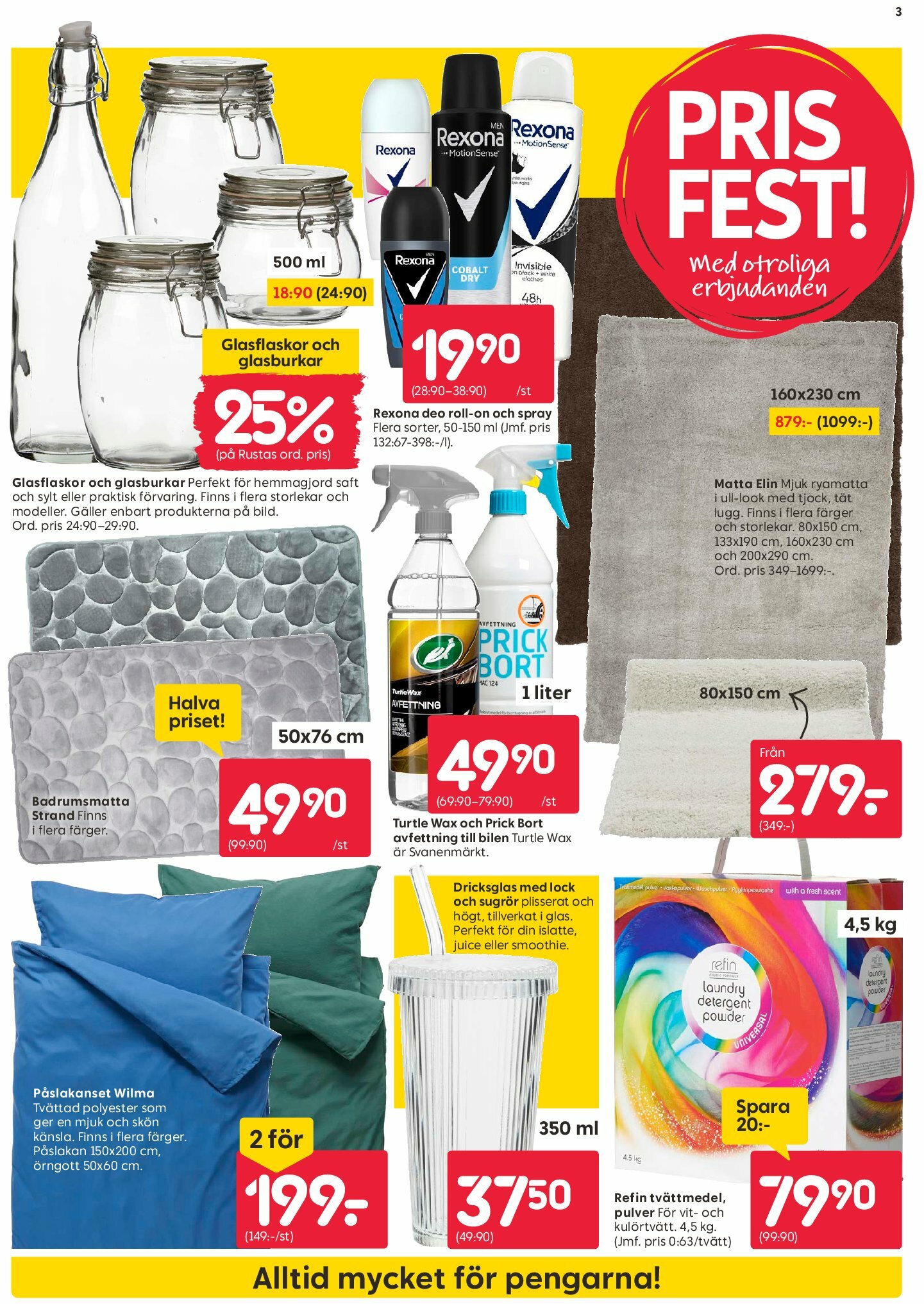 rusta - Rusta-reklambladet giltigt från 18/08 - 24/08 - page: 3