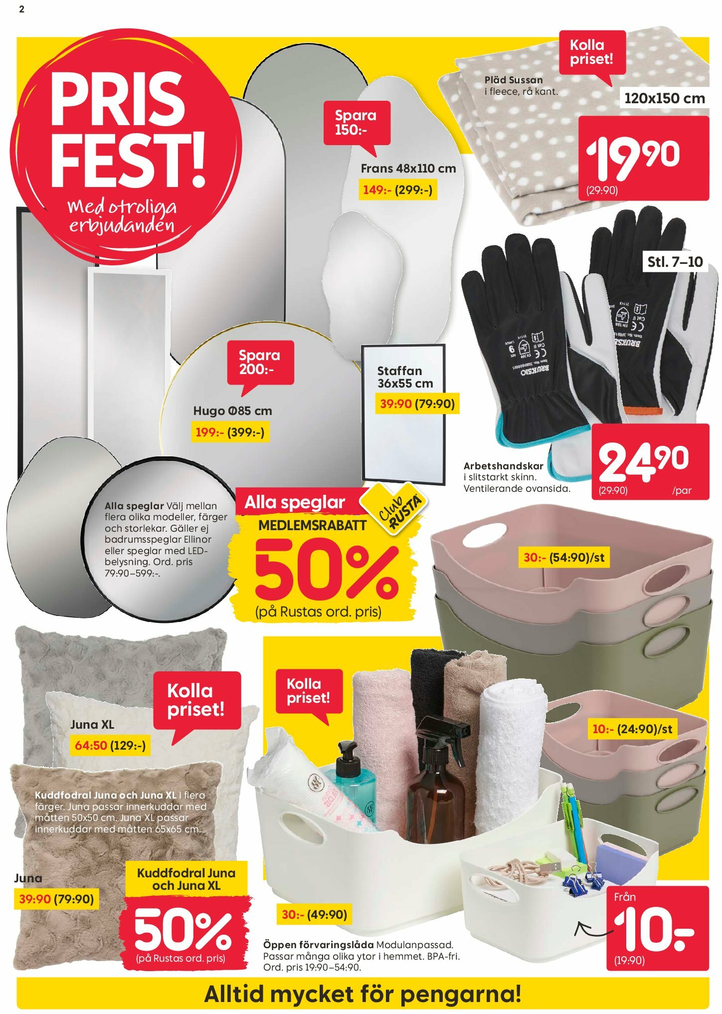 rusta - Rusta-reklambladet giltigt från 18/08 - 24/08 - page: 2