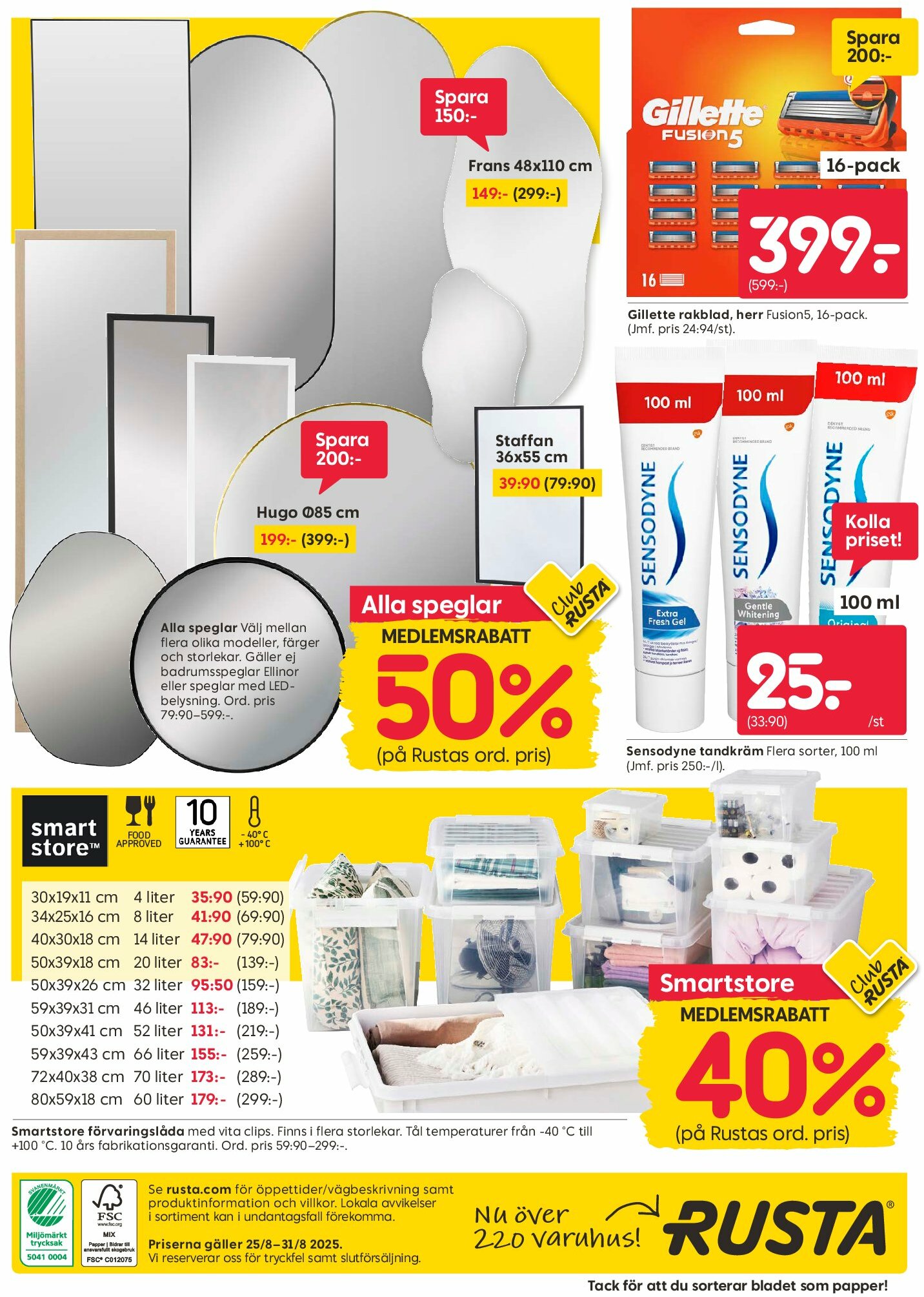 rusta - Rusta-reklambladet giltigt från 25/08 - 31/08 - page: 16