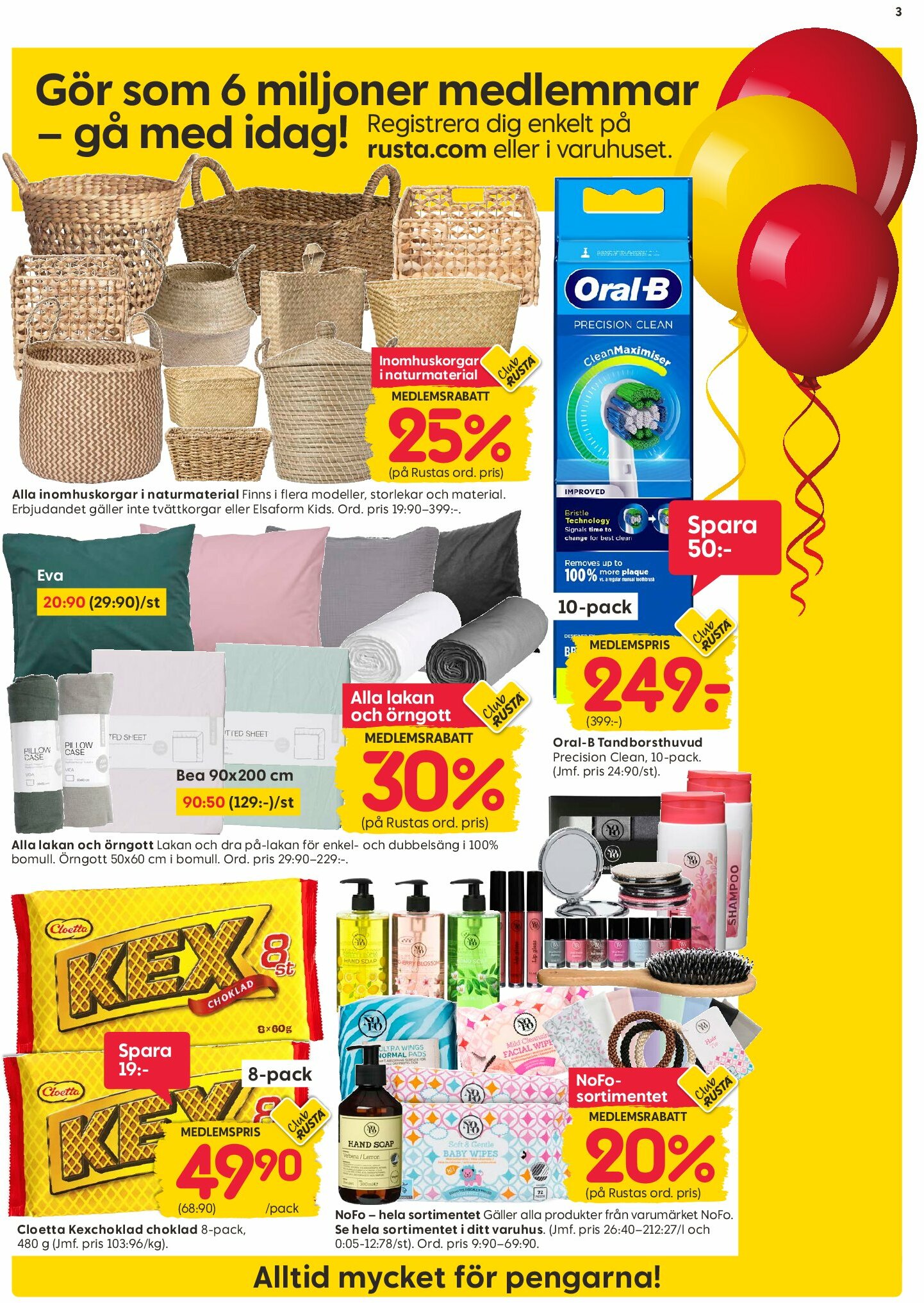 rusta - Rusta-reklambladet giltigt från 25/08 - 31/08 - page: 3