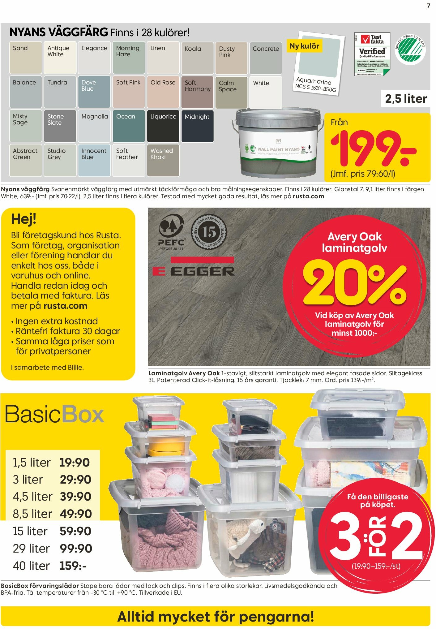 rusta - Rusta-reklambladet giltigt från 01/09 - 07/09 - page: 7