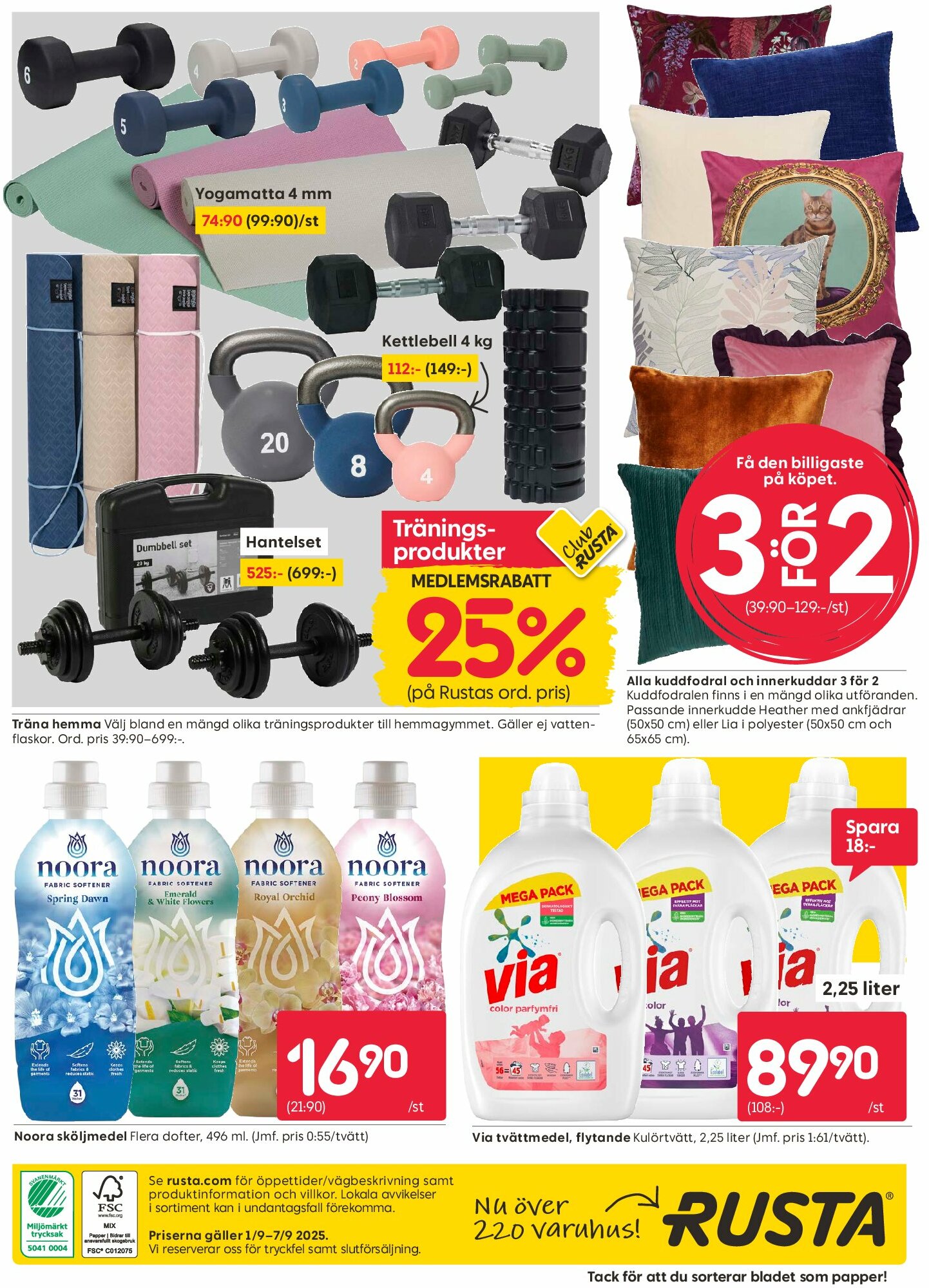 rusta - Rusta-reklambladet giltigt från 01/09 - 07/09 - page: 16