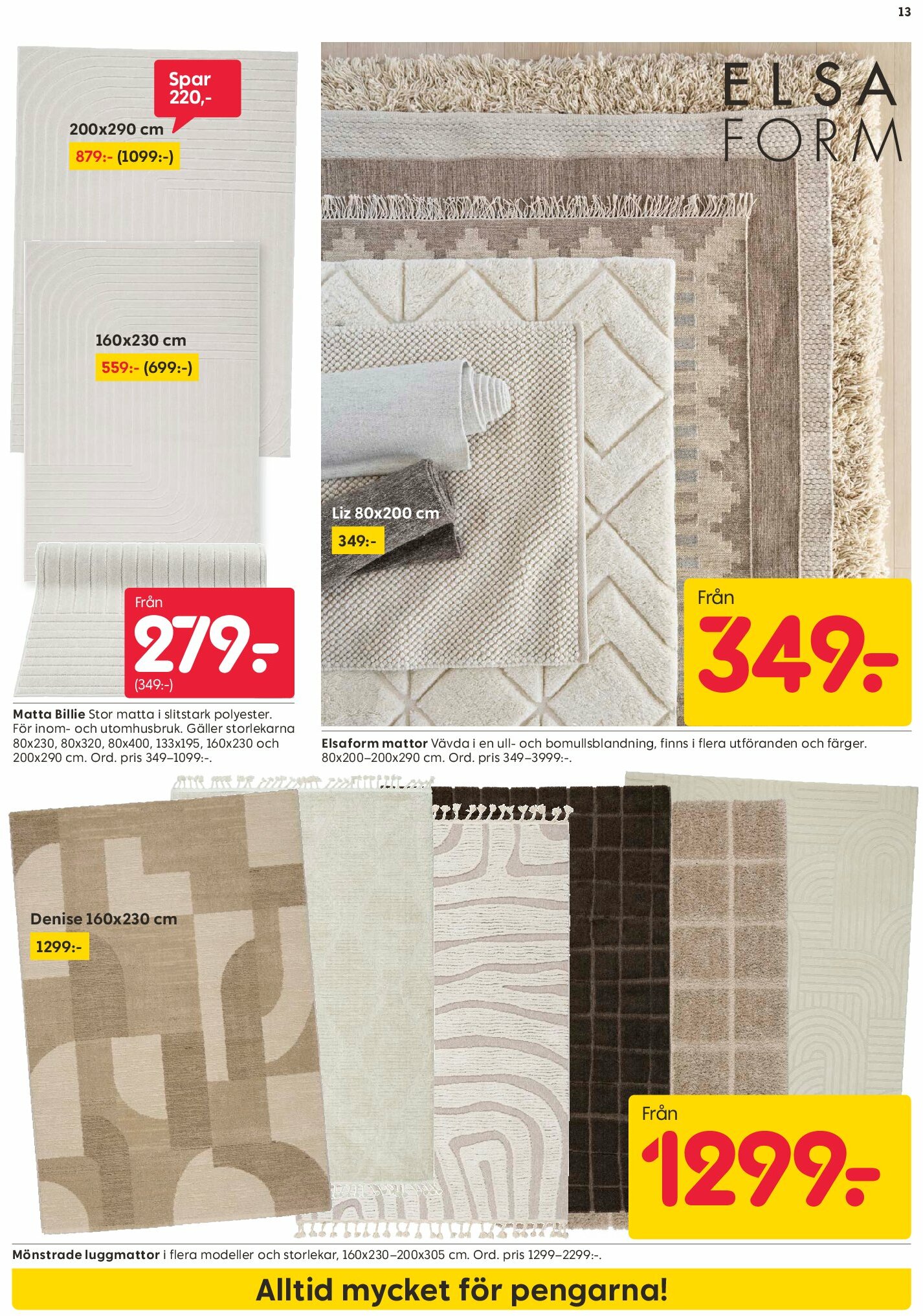 rusta - Rusta-reklambladet giltigt från 01/09 - 07/09 - page: 13