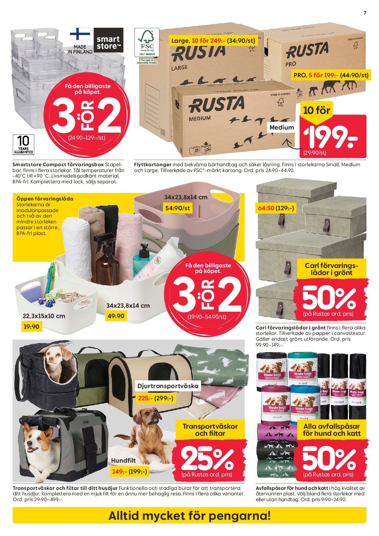 rusta - Rusta-reklambladet giltigt från 08/09 - 14/09 - page: 7
