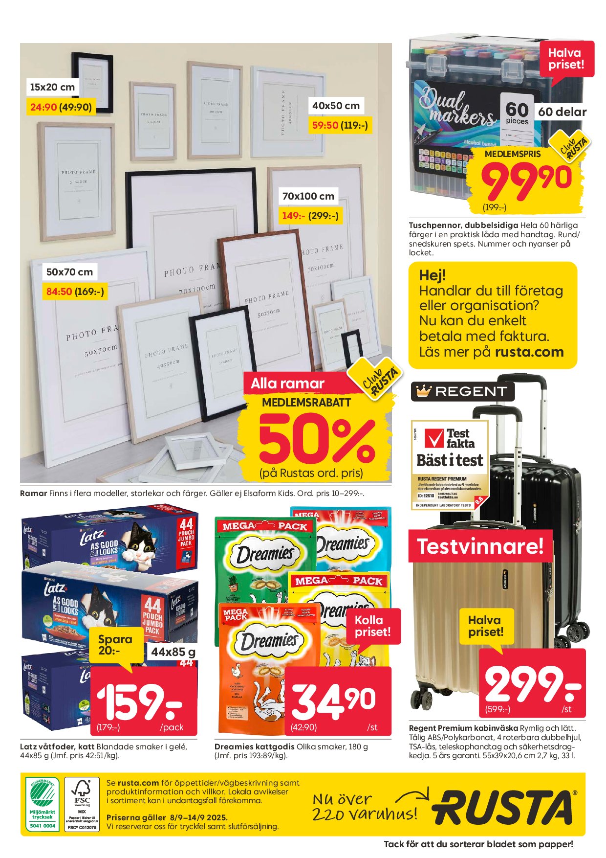 rusta - Rusta-reklambladet giltigt från 08/09 - 14/09 - page: 16