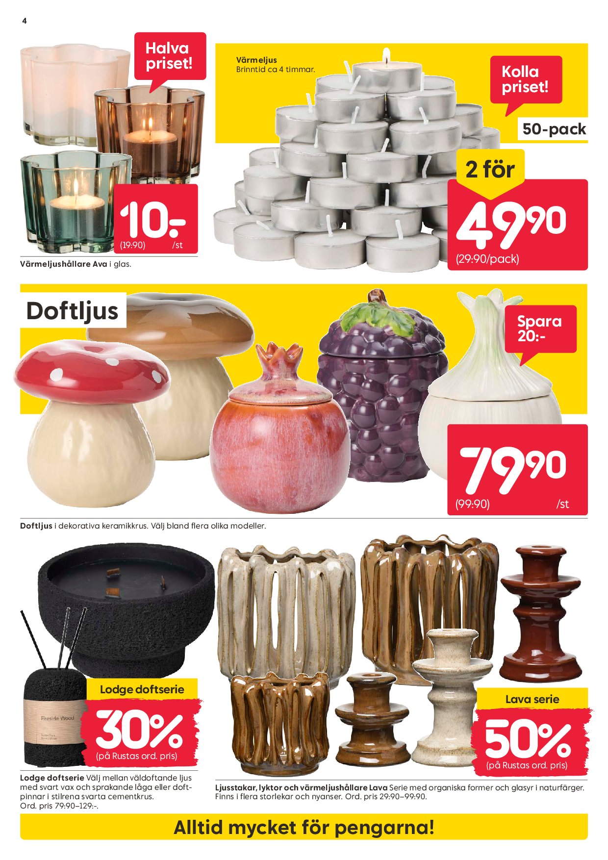 rusta - Rusta-reklambladet giltigt från 08/09 - 14/09 - page: 4