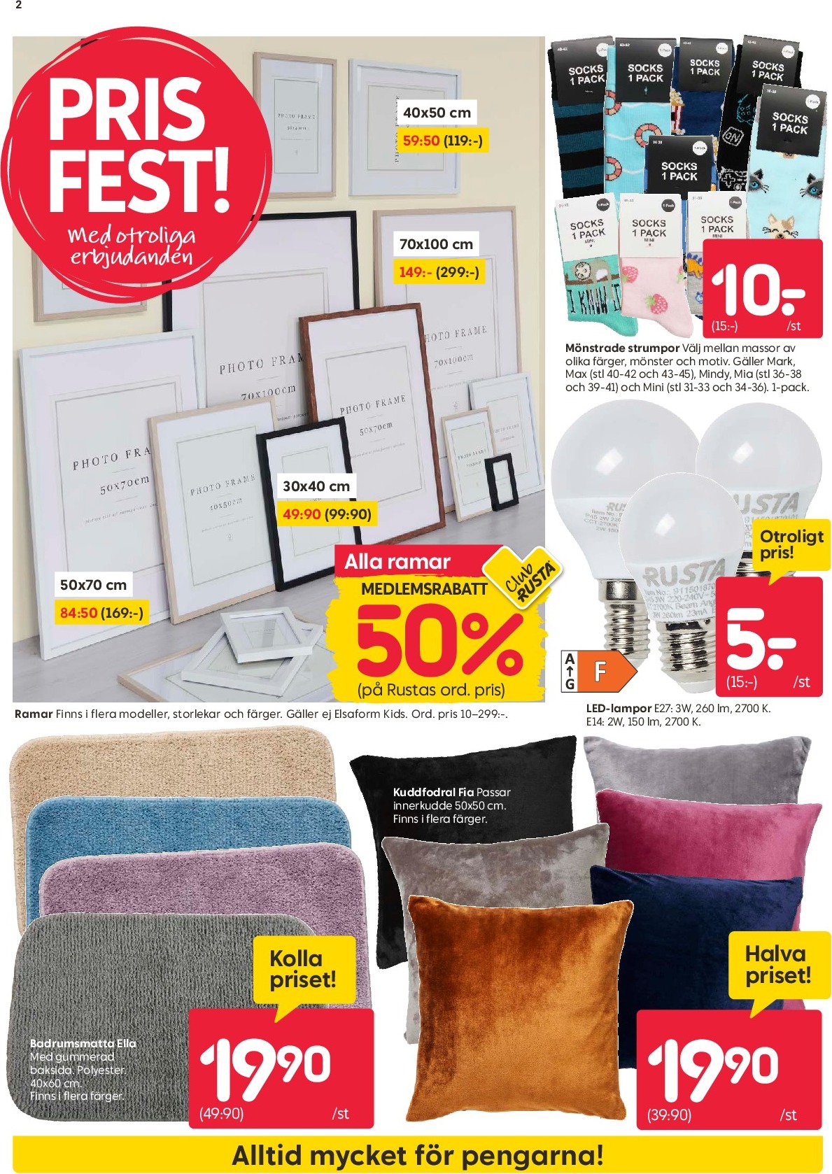 rusta - Rusta-reklambladet giltigt från 15/09 - 21/09 - page: 2