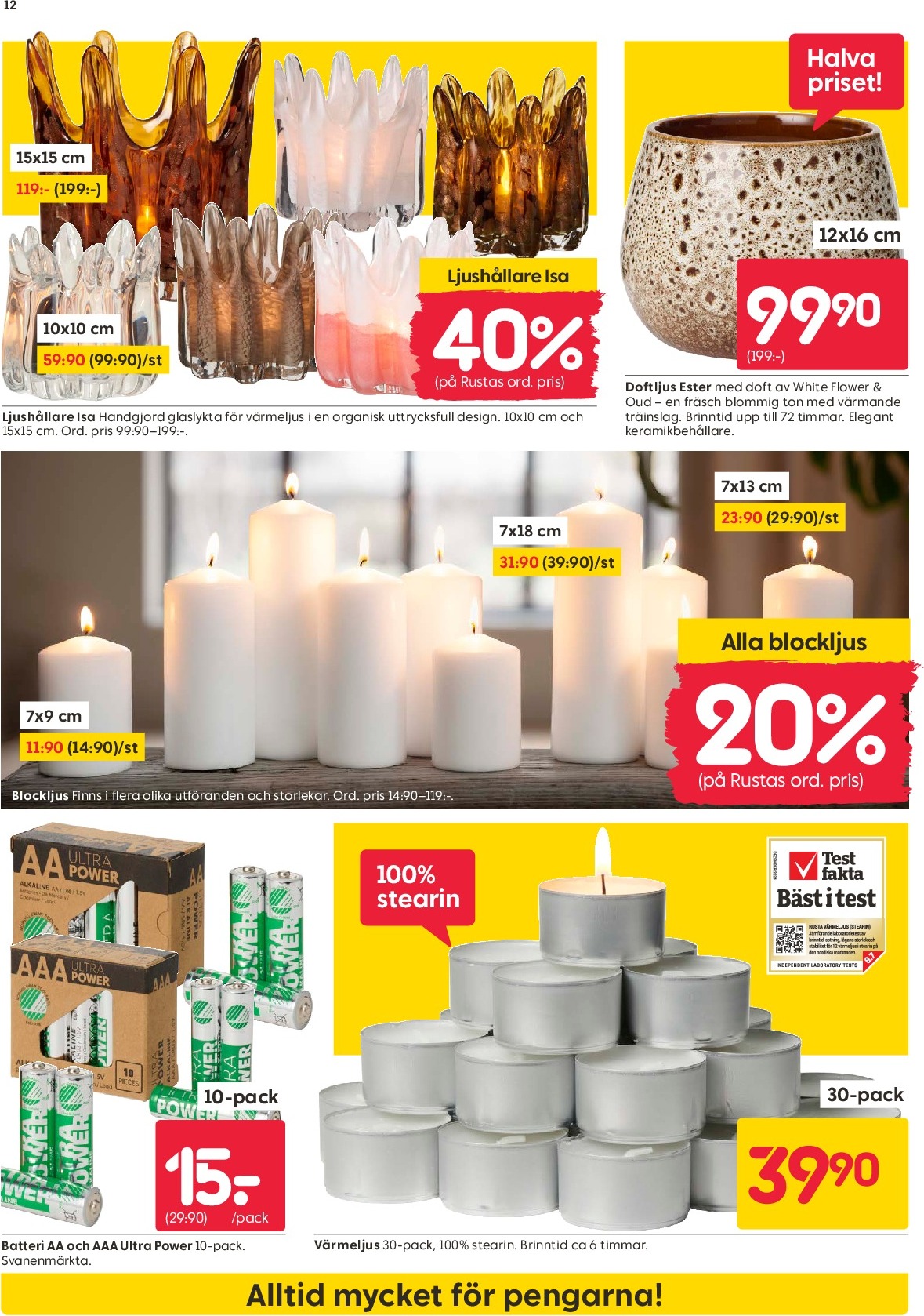 rusta - Rusta-reklambladet giltigt från 15/09 - 21/09 - page: 12