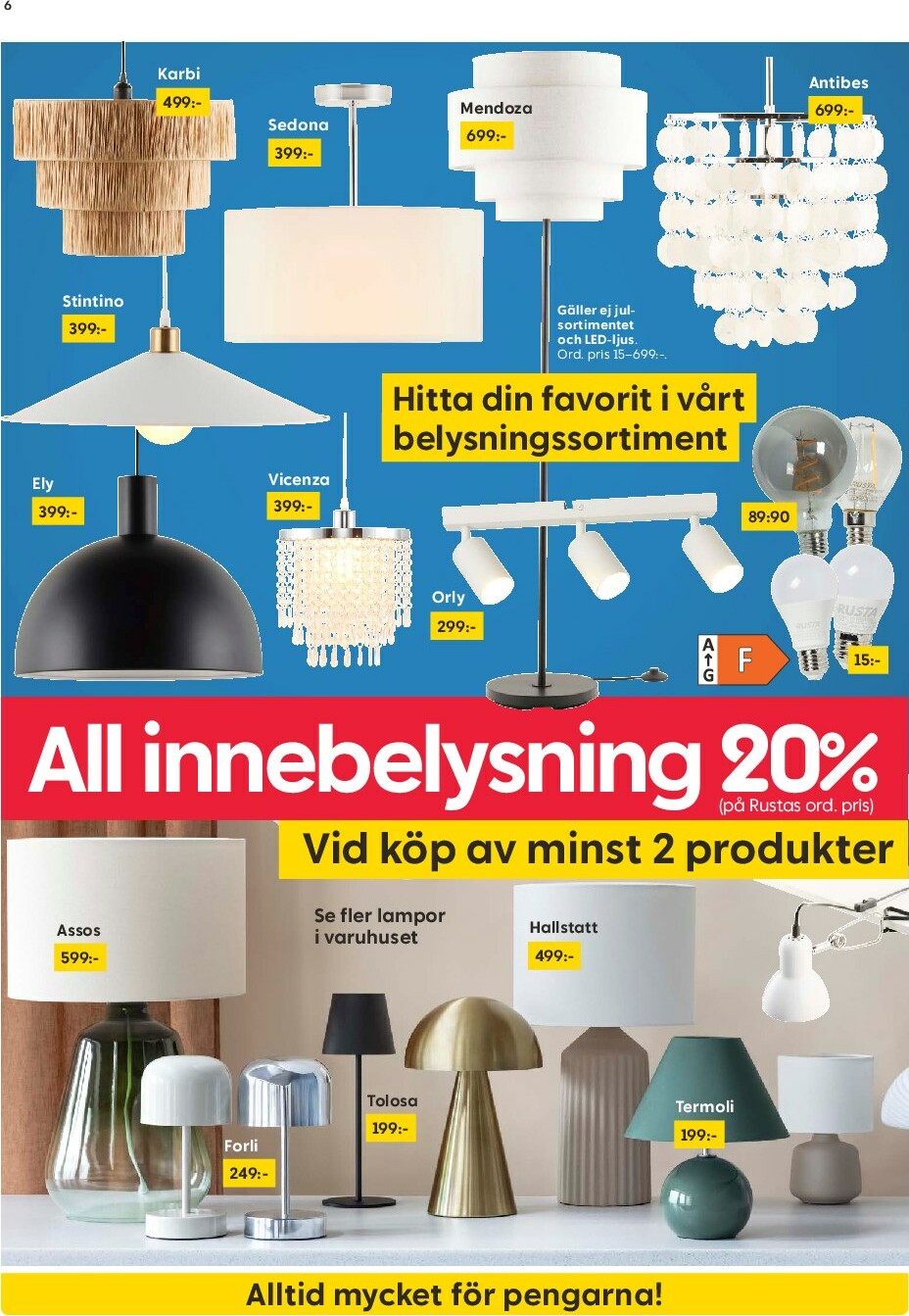 rusta - Rusta-reklambladet giltigt från 22/09 - 28/09 - page: 6