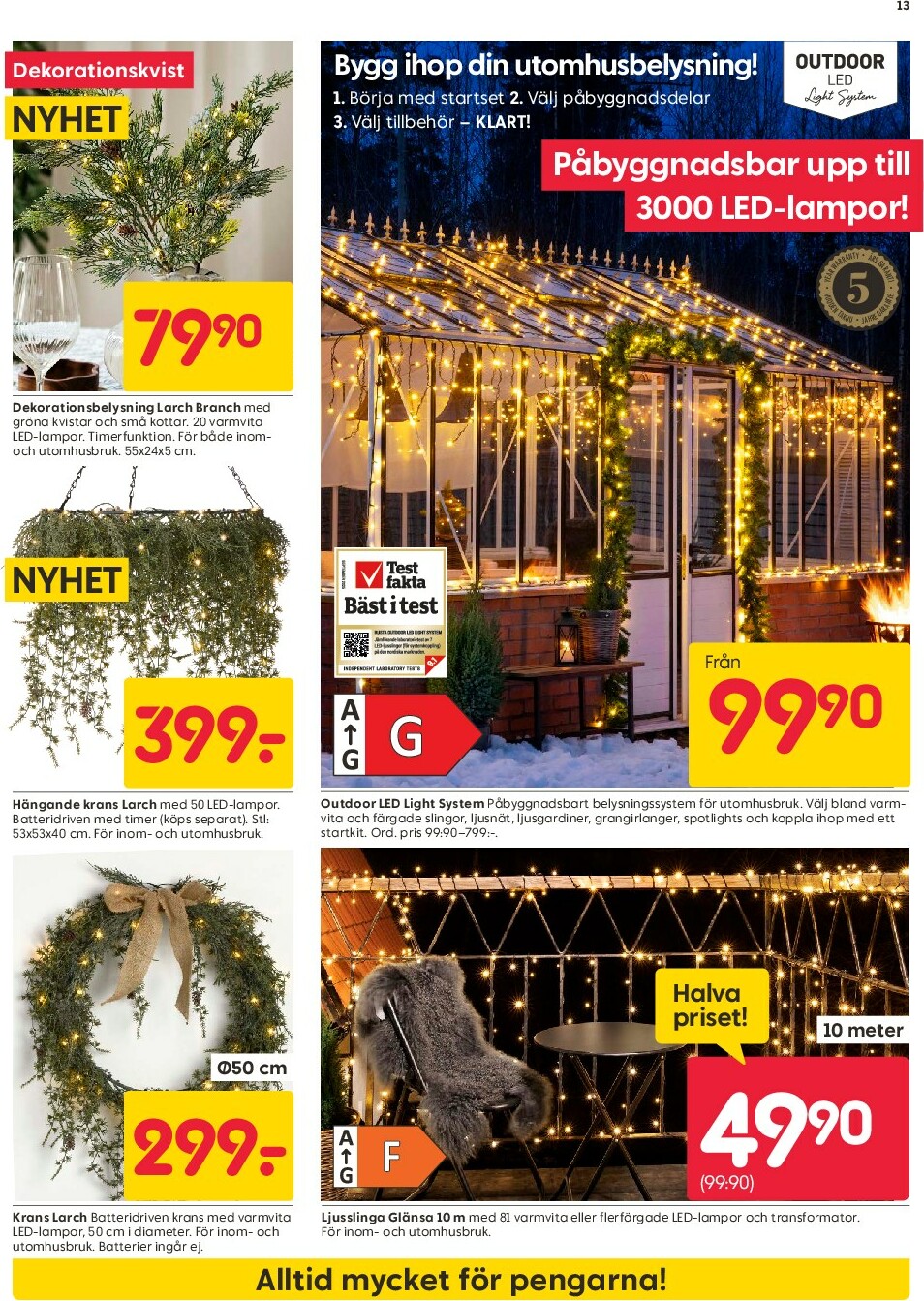 rusta - Rusta-reklambladet giltigt från 22/09 - 28/09 - page: 13