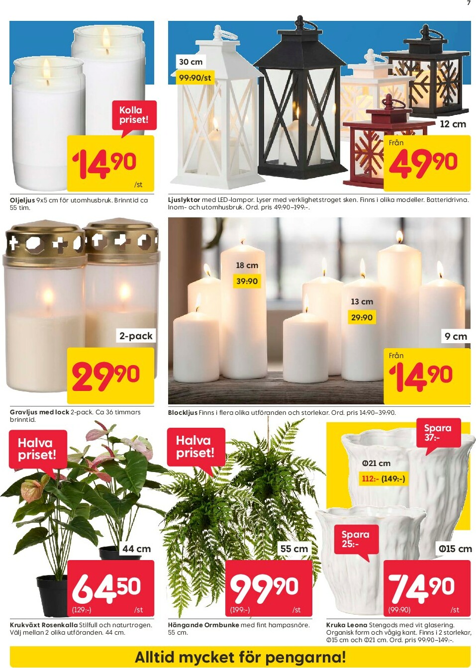 rusta - Rusta-reklambladet giltigt från 22/09 - 28/09 - page: 7