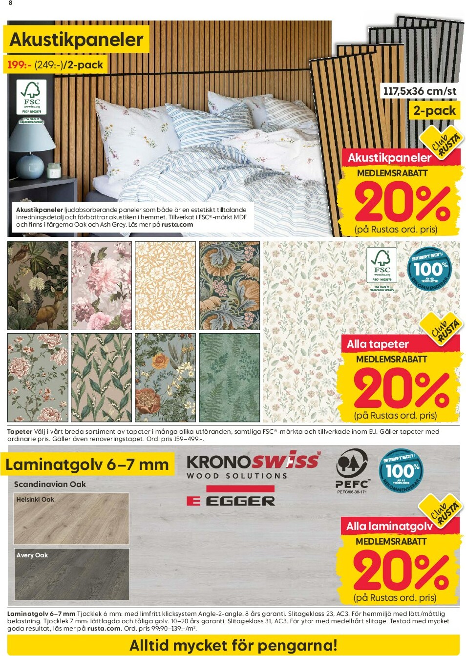 rusta - Rusta-reklambladet giltigt från 22/09 - 28/09 - page: 8