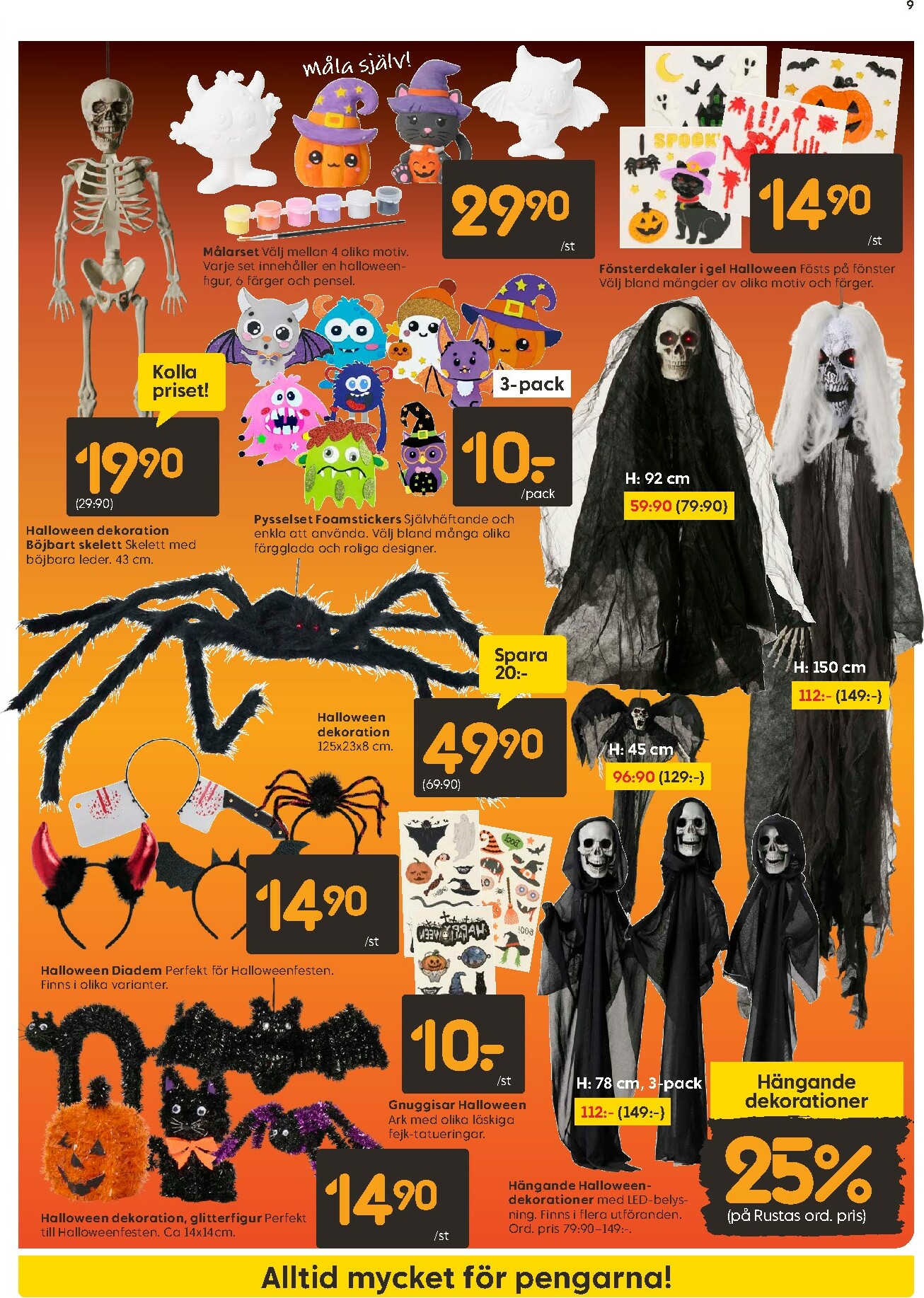 rusta - Rusta-reklambladet giltigt från 29/09 - 05/10 - page: 9