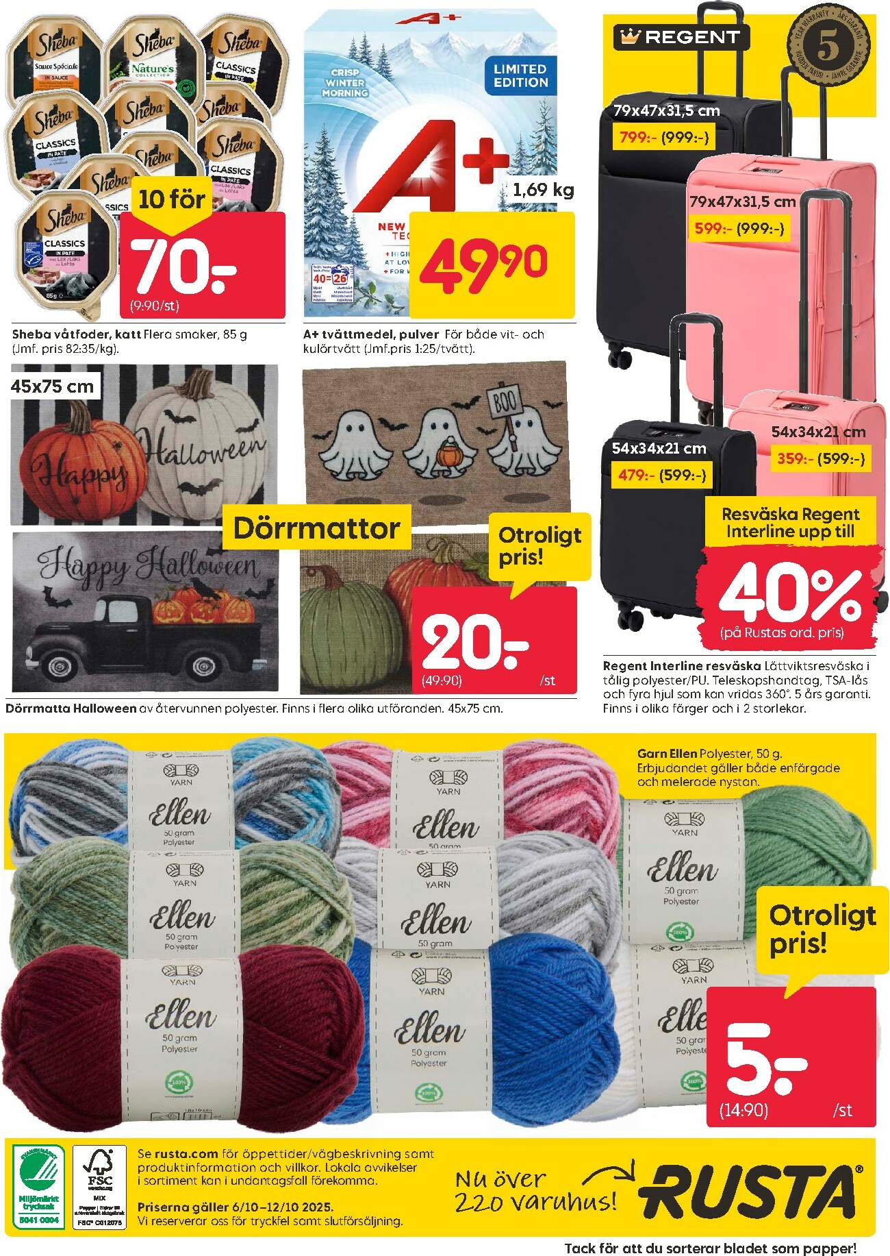 rusta - Rusta-reklambladet giltigt från 06/10 - 12/10 - page: 16
