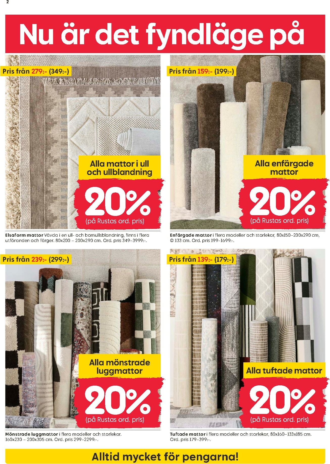 rusta - Rusta-reklambladet giltigt från 13/10 - 19/10 - page: 2