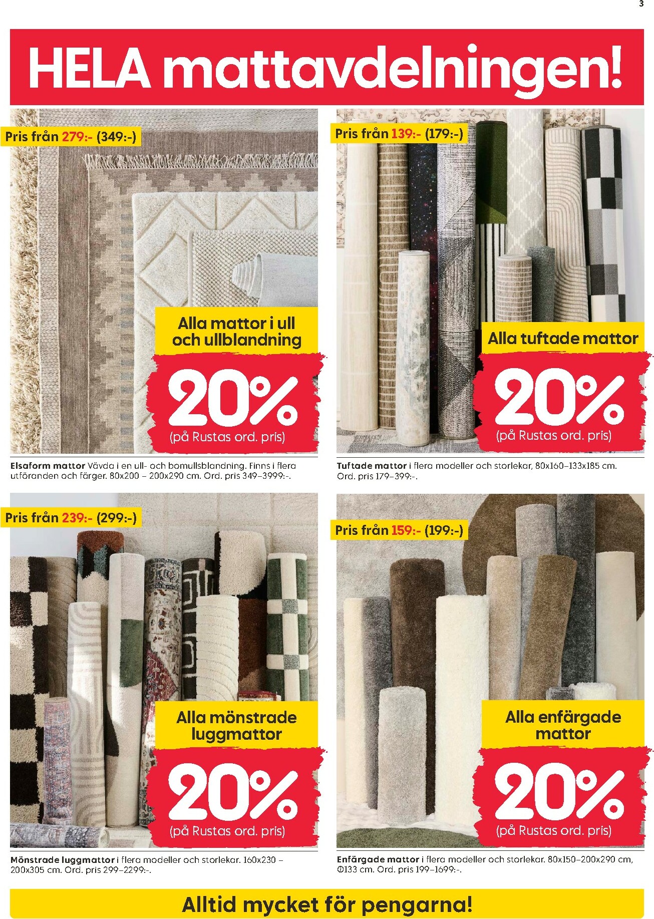 rusta - Rusta-reklambladet giltigt från 20/10 - 26/10 - page: 3