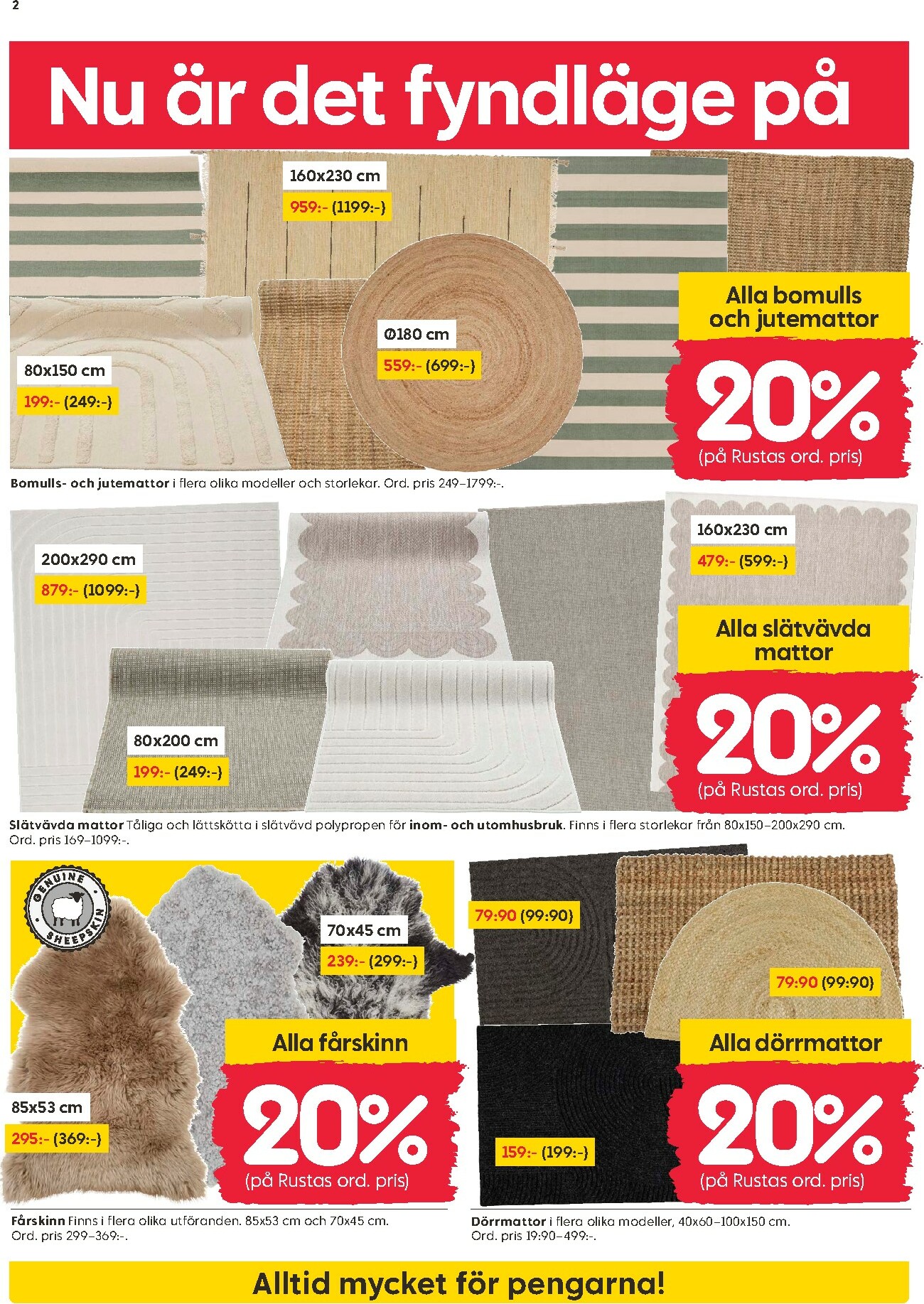 rusta - Rusta-reklambladet giltigt från 20/10 - 26/10 - page: 2