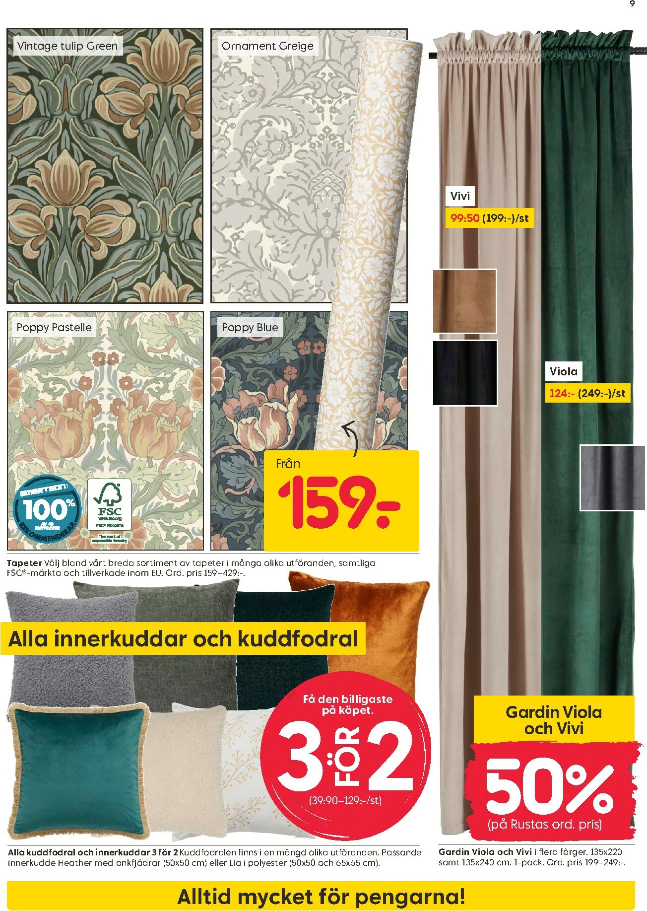 rusta - Rusta-reklambladet giltigt från 27/10 - 02/11 - page: 9