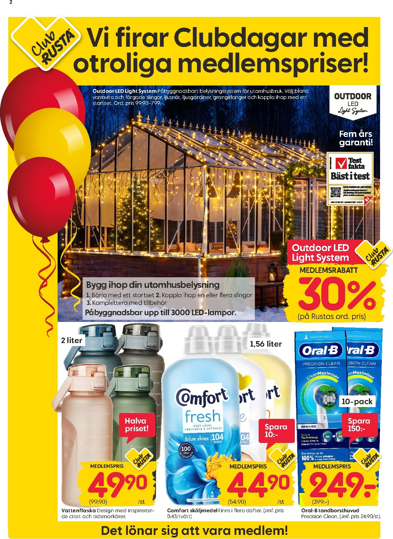 rusta - Rusta-reklambladet giltigt från 27/10 - 02/11 - page: 2