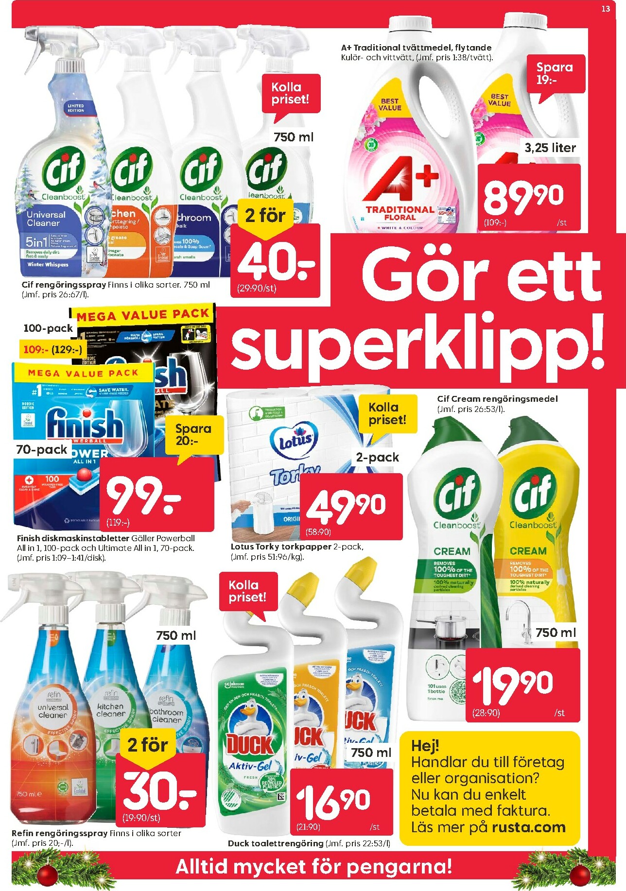 rusta - Rusta-reklambladet giltigt från 03/11 - 09/11 - page: 13