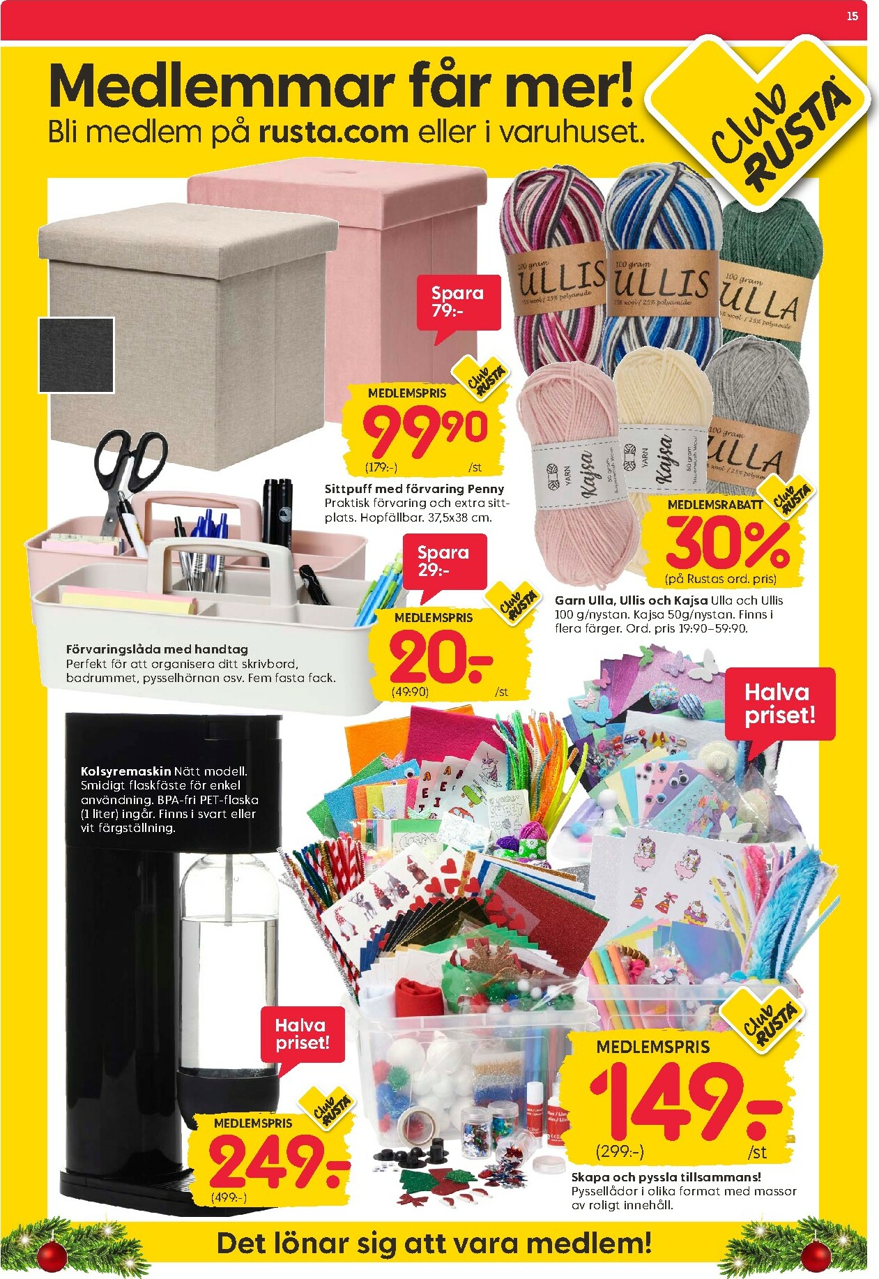 rusta - Rusta-reklambladet giltigt från 03/11 - 09/11 - page: 15