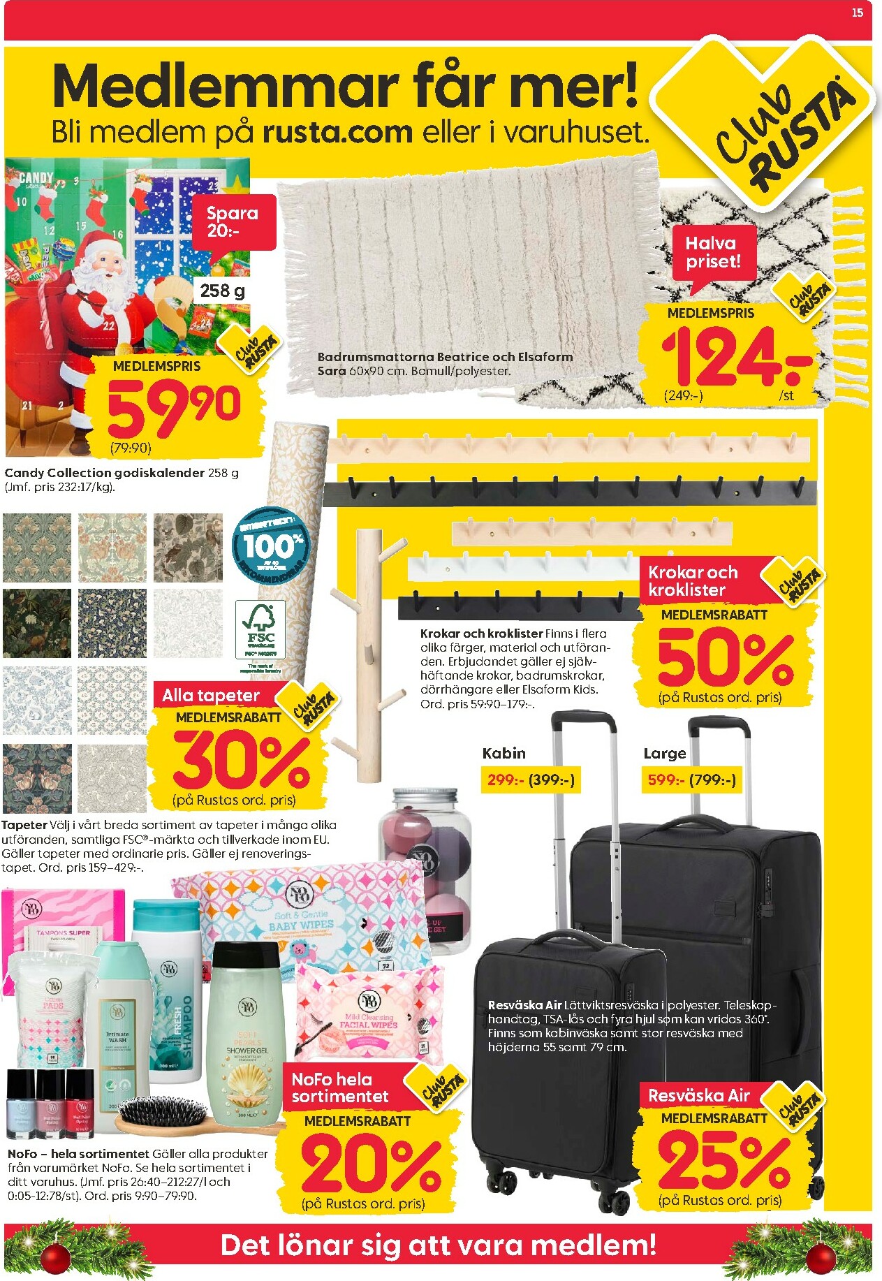 rusta - Rusta-reklambladet giltigt från 10/11 - 16/11 - page: 15