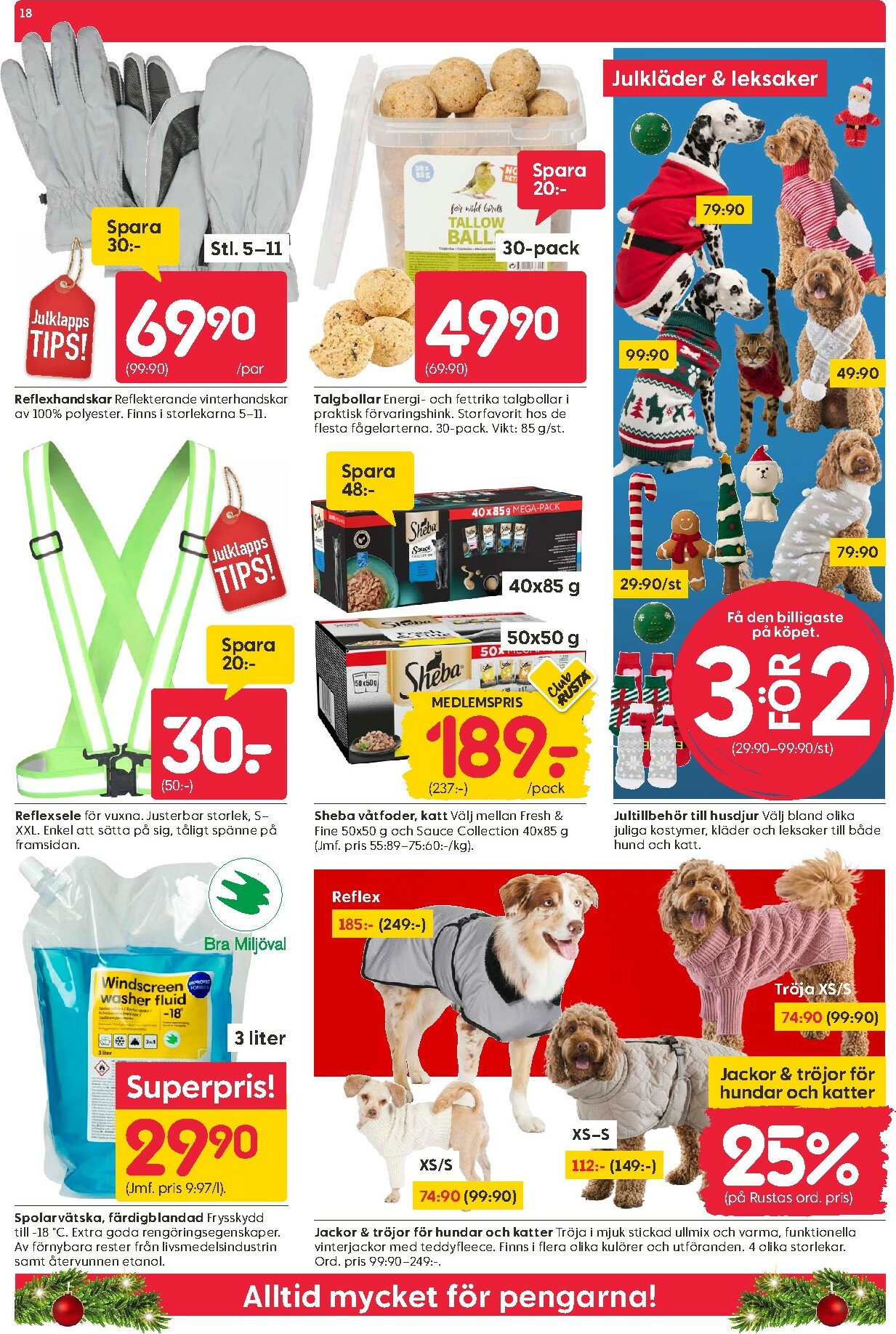 rusta - Rusta - Black Week-reklambladet giltigt från 17/11 - 23/11 - page: 18