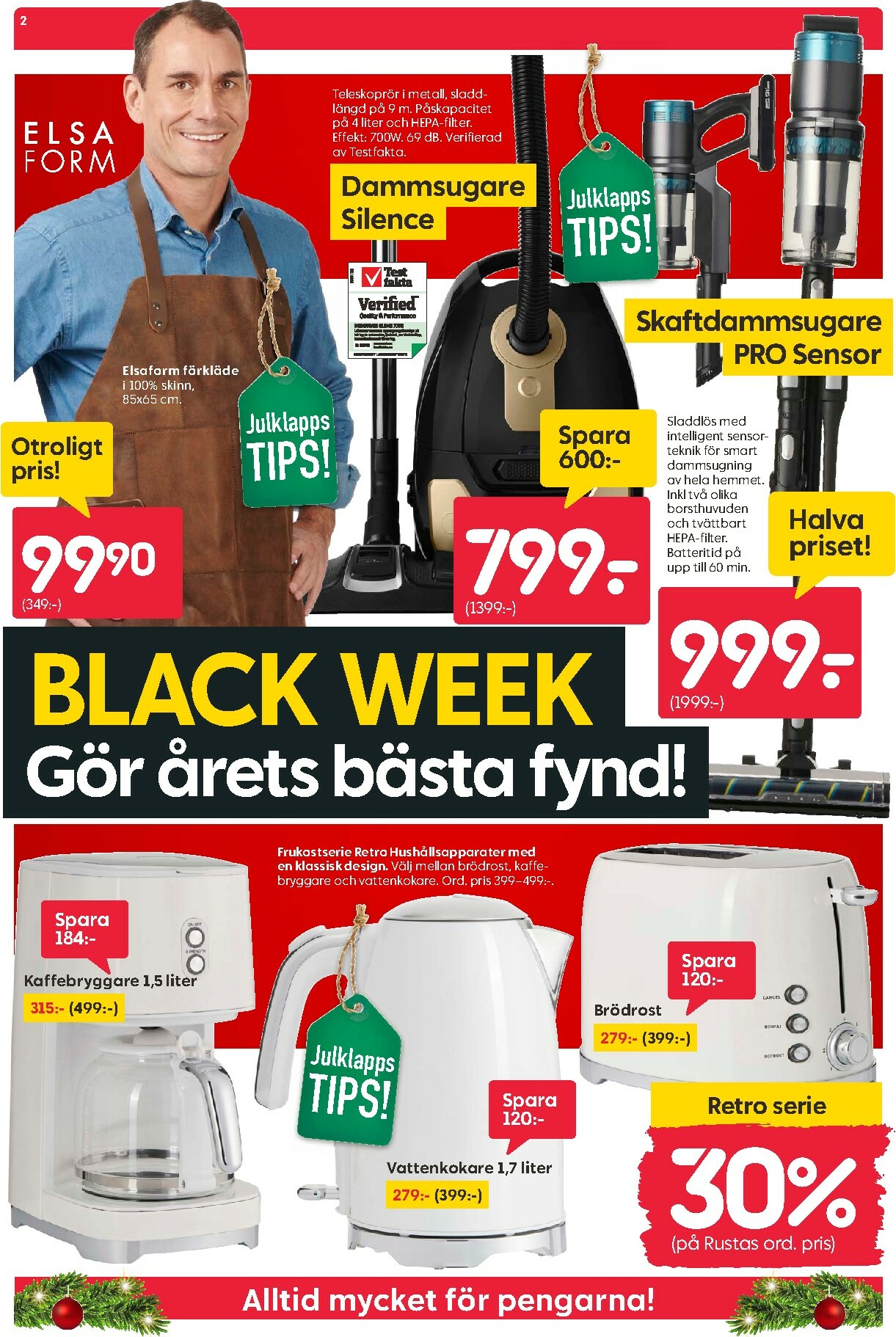 rusta - Rusta-reklambladet giltigt från 24/11 - 30/11 - page: 2