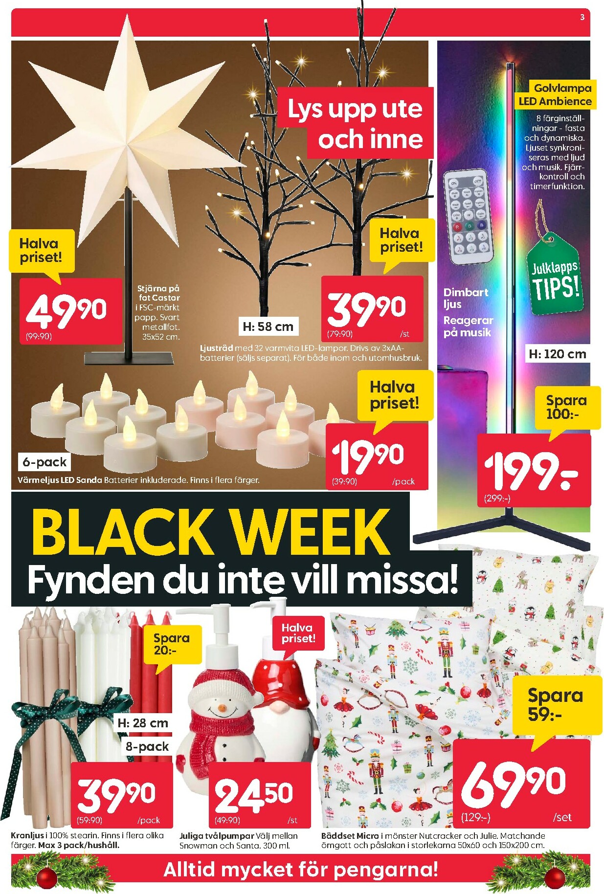 rusta - Rusta-reklambladet giltigt från 24/11 - 30/11 - page: 3