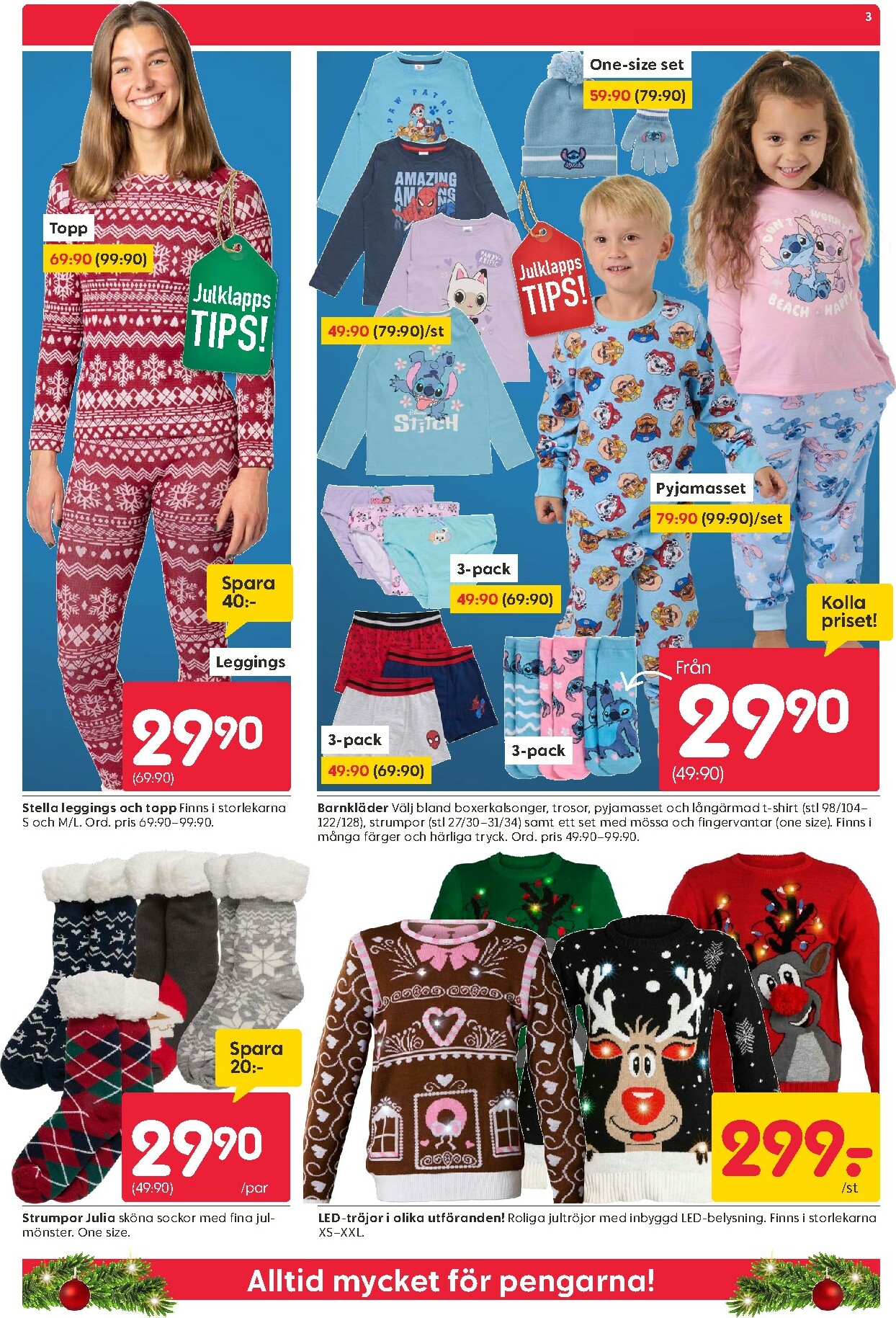 rusta - Rusta-reklambladet giltigt från 01/12 - 07/12 - page: 3