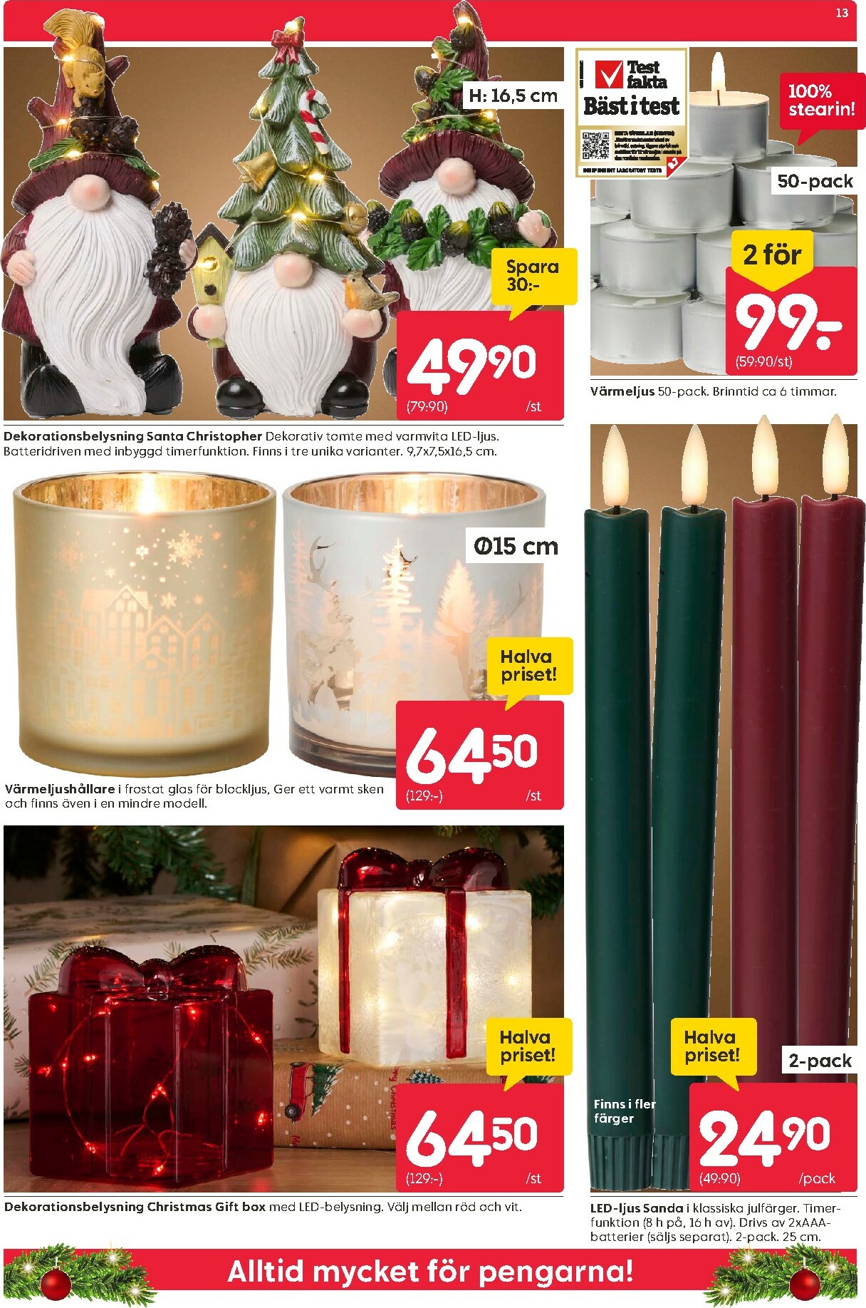rusta - Rusta-reklambladet giltigt från 01/12 - 07/12 - page: 13