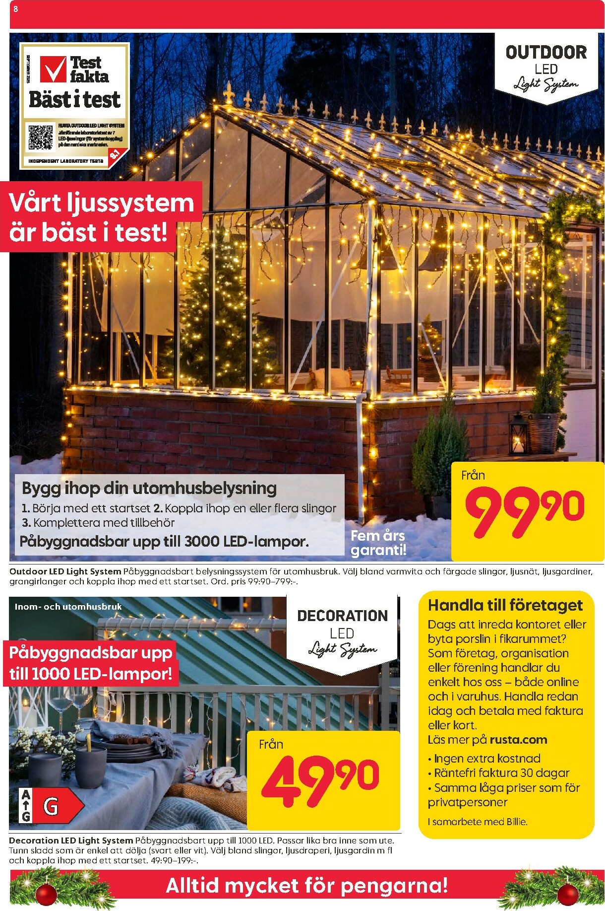 rusta - Rusta-reklambladet giltigt från 01/12 - 07/12 - page: 8