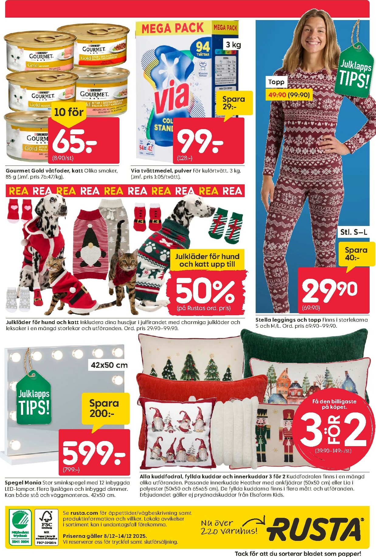 rusta - Rusta-reklambladet giltigt från 08/12 - 14/12 - page: 20