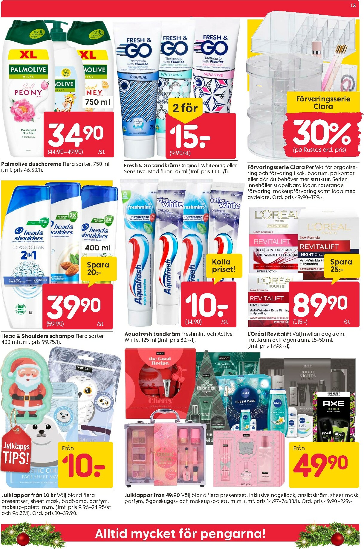 rusta - Rusta-reklambladet giltigt från 08/12 - 14/12 - page: 13