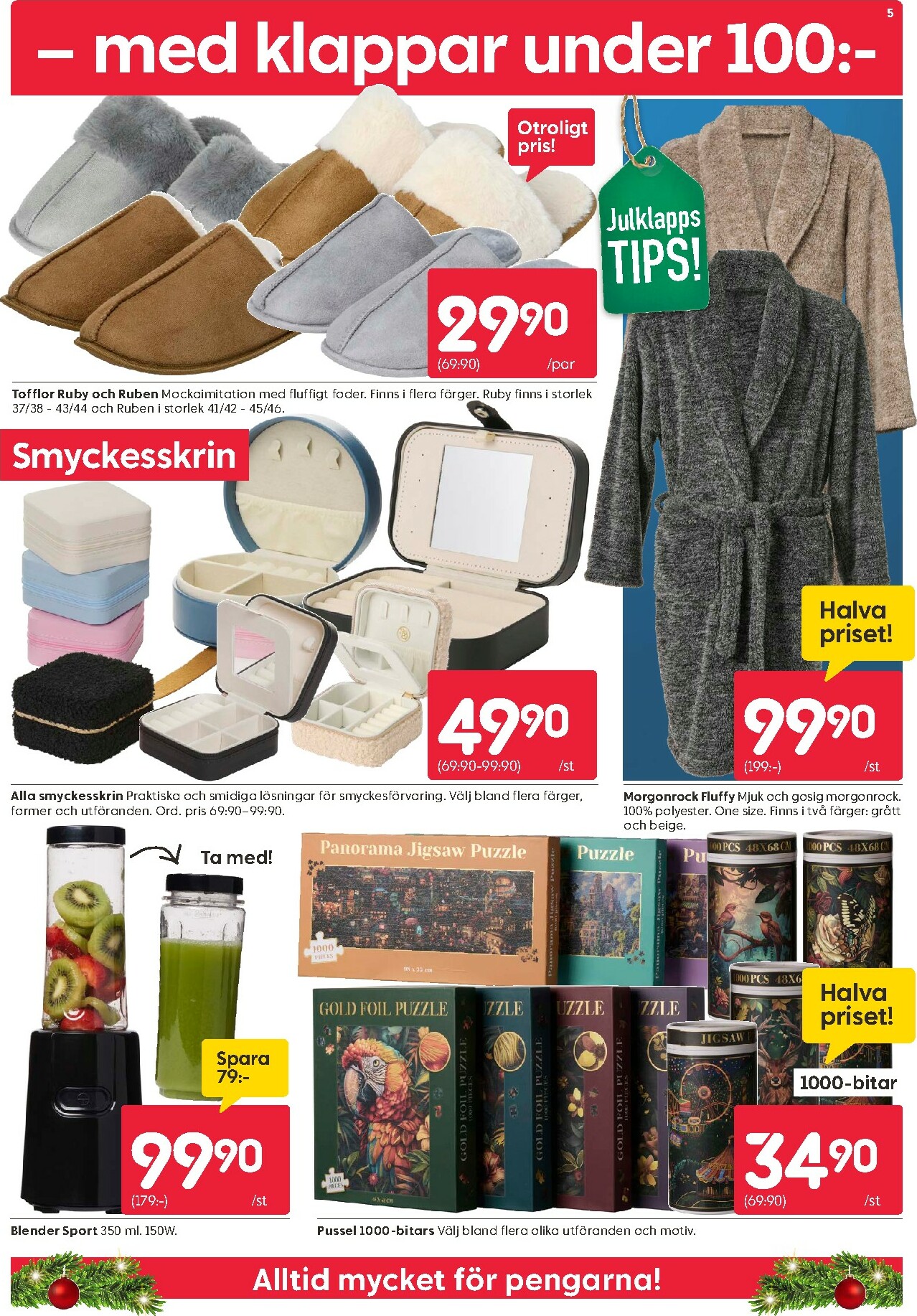 rusta - Rusta-reklambladet giltigt från 15/12 - 23/12 - page: 5