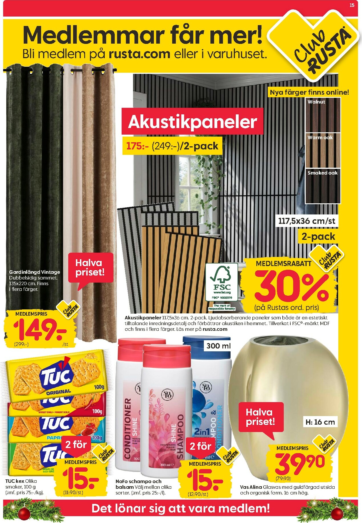 rusta - Rusta-reklambladet giltigt från 24/12 - 04/01 - page: 15