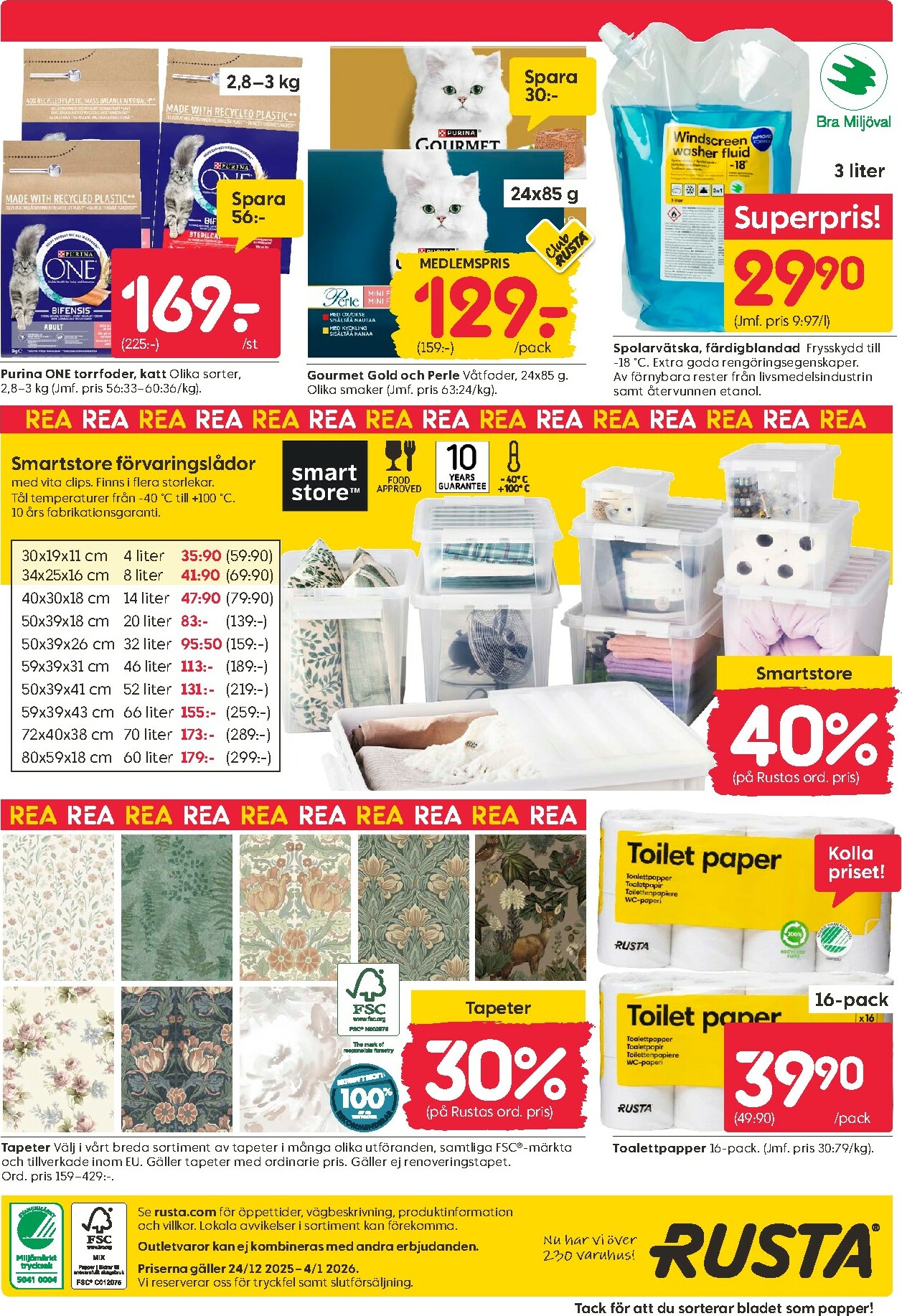 rusta - Rusta-reklambladet giltigt från 24/12 - 04/01 - page: 16