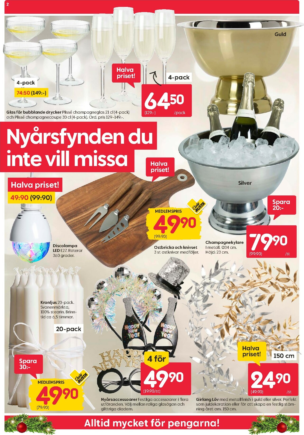 rusta - Rusta-reklambladet giltigt från 24/12 - 04/01 - page: 2