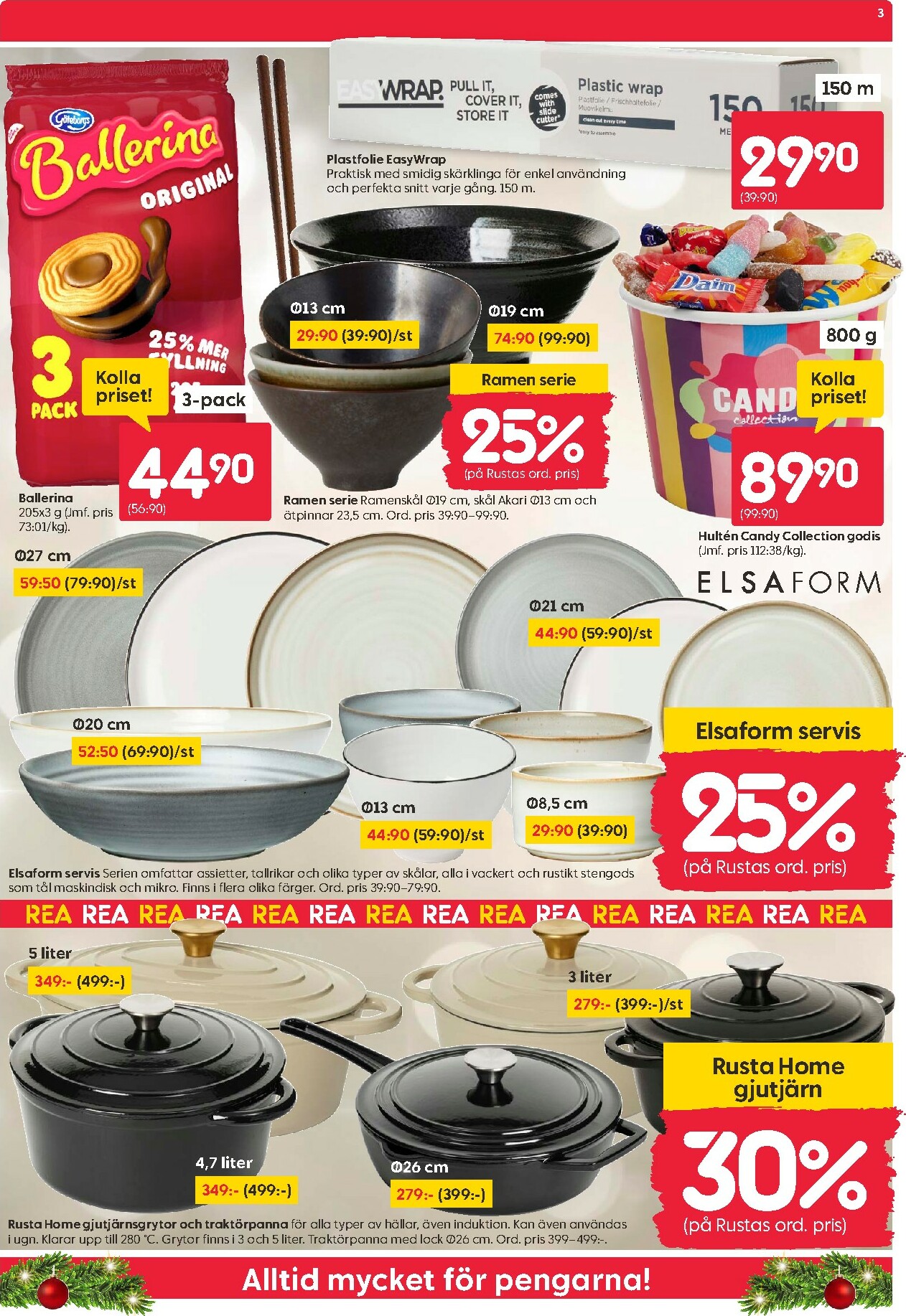 rusta - Rusta-reklambladet giltigt från 24/12 - 04/01 - page: 3