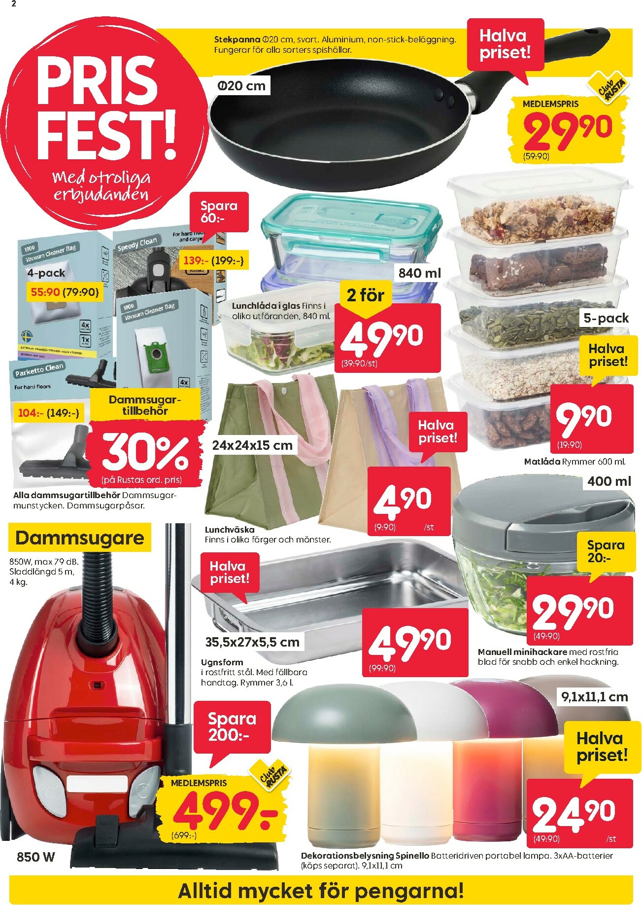 rusta - Rusta-reklambladet giltigt från 05/01 - 11/01 - page: 2