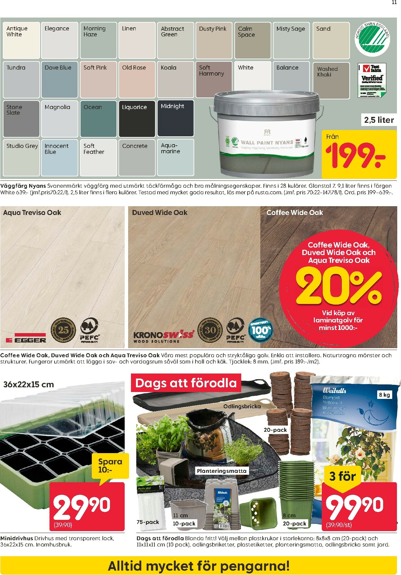 rusta - Rusta-reklambladet giltigt från 02/02/2026 - 08/02/2026 - page: 11