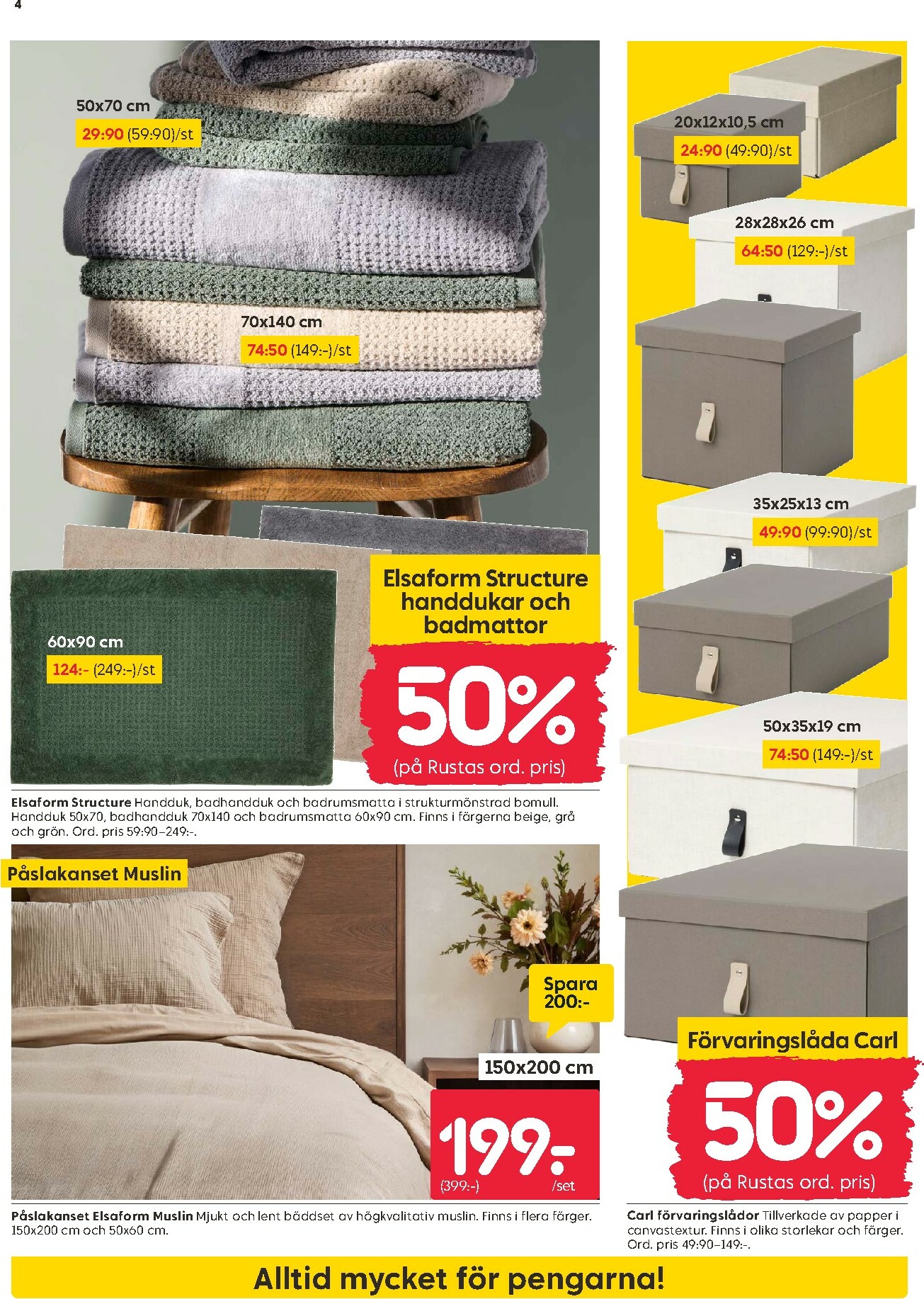 rusta - Rusta-reklambladet giltigt från 02/02/2026 - 08/02/2026 - page: 4