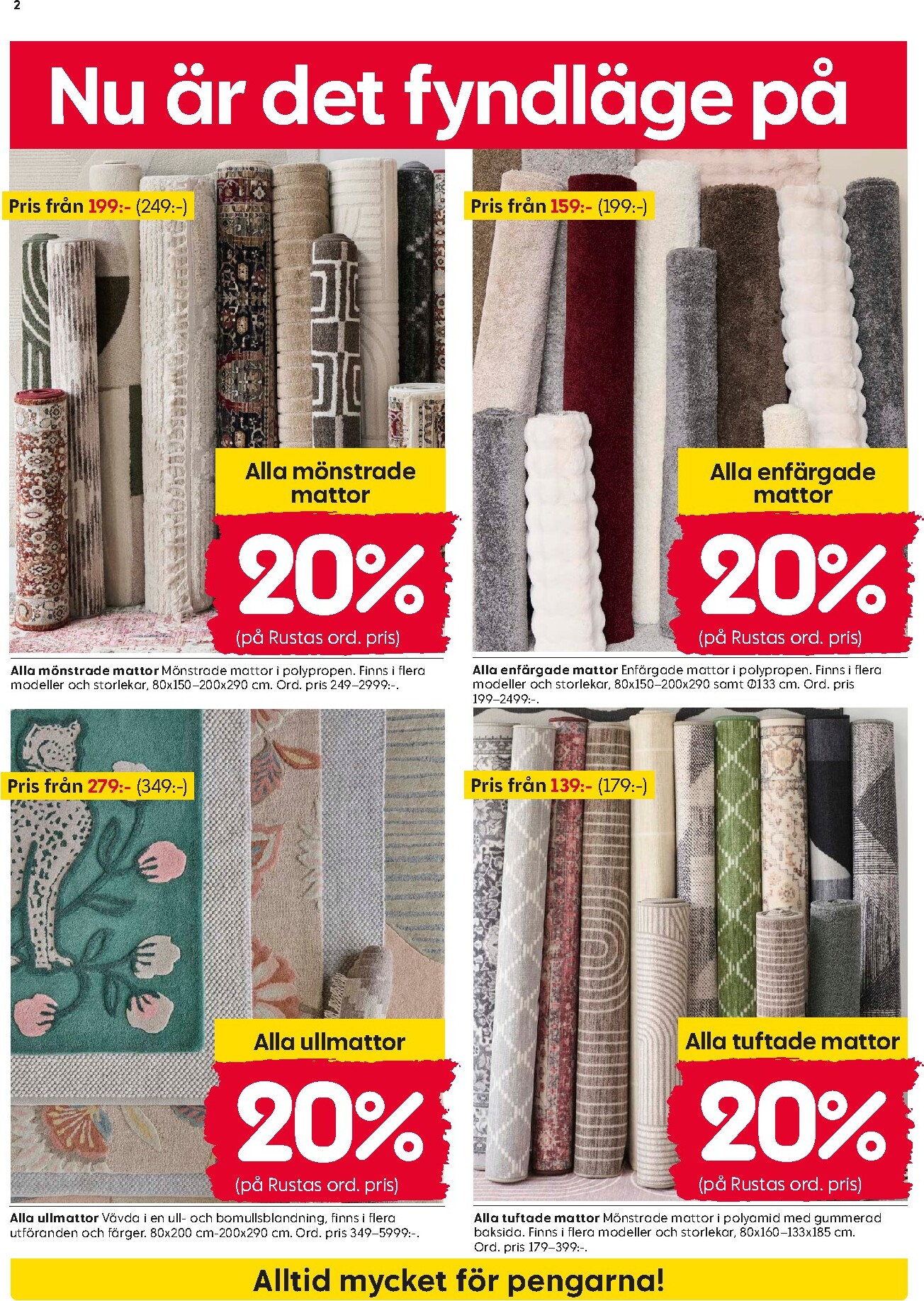 rusta - Rusta-reklambladet giltigt från 23/02/2026 - 01/03/2026 - page: 2